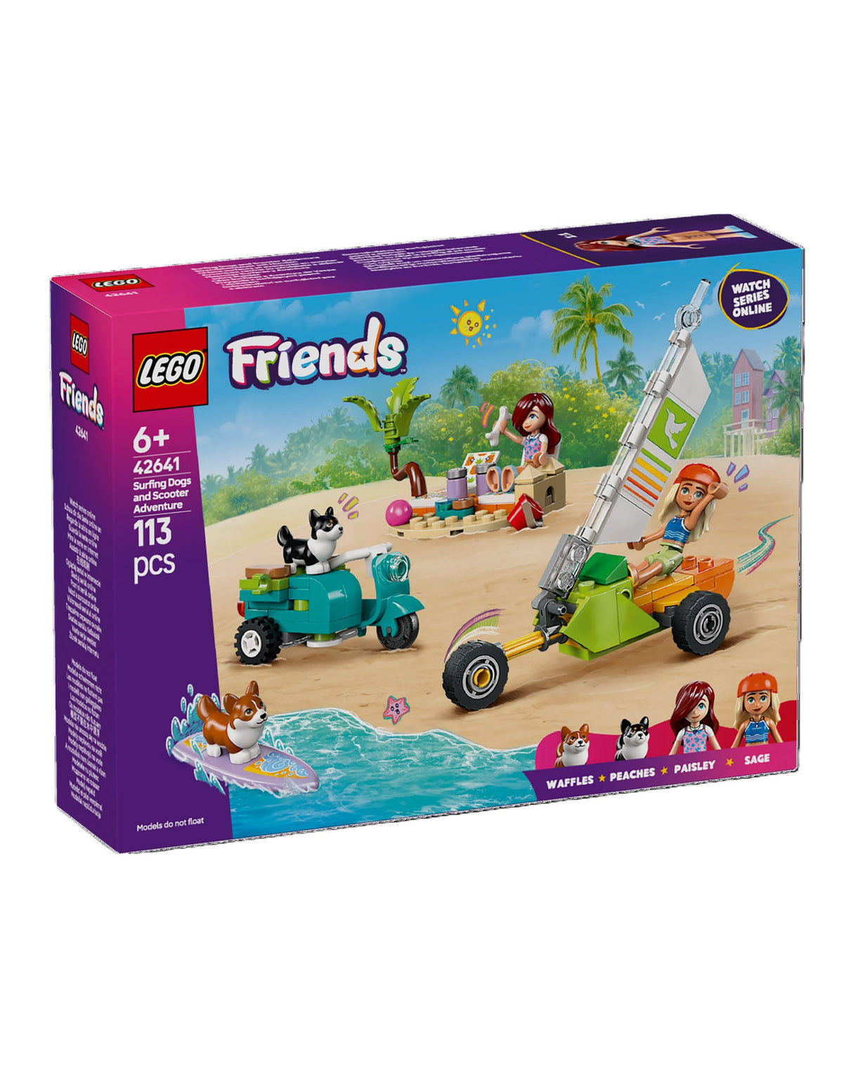 LEGO 42641 Surfing Dog and Scooter Adventure - Friends