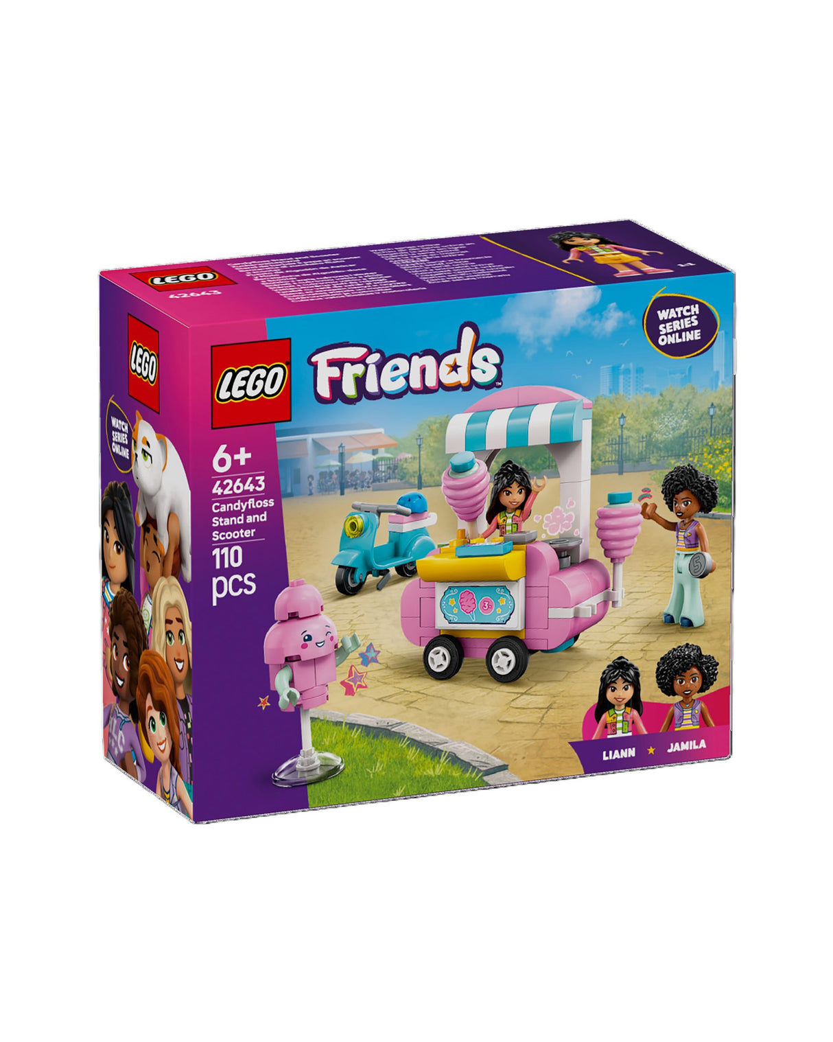 LEGO 42643 Candyfloss Stand and Scooter - Friends