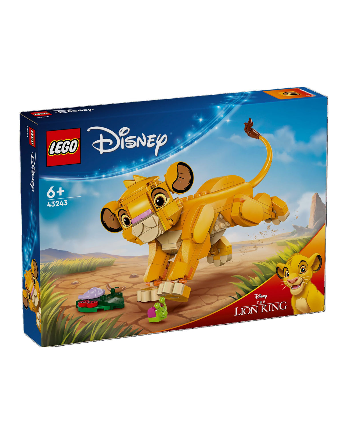 LEGO 43243 Simba som unge - Løvernes konge - LEGO Disney