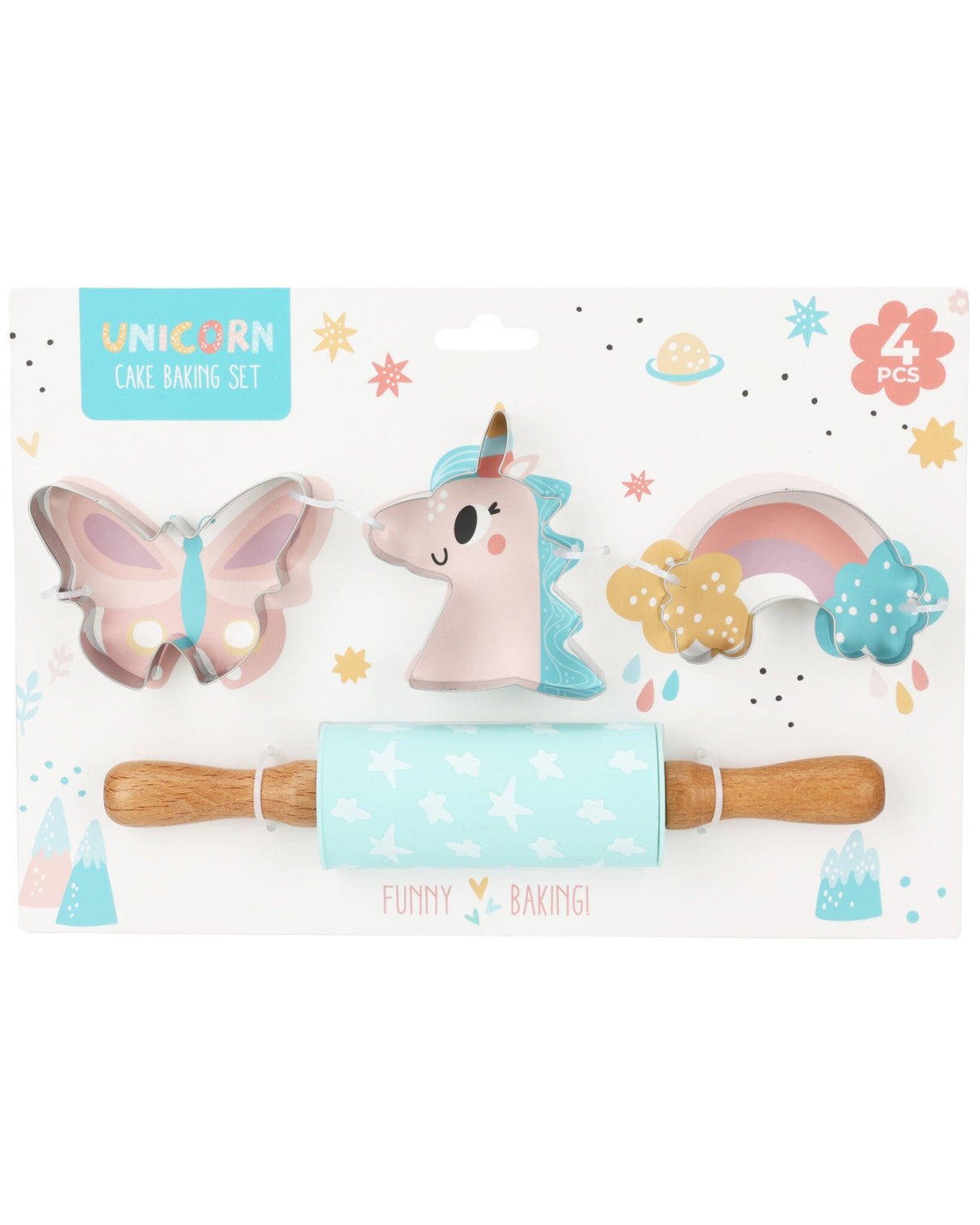 Bagesæt til børn 4 dele