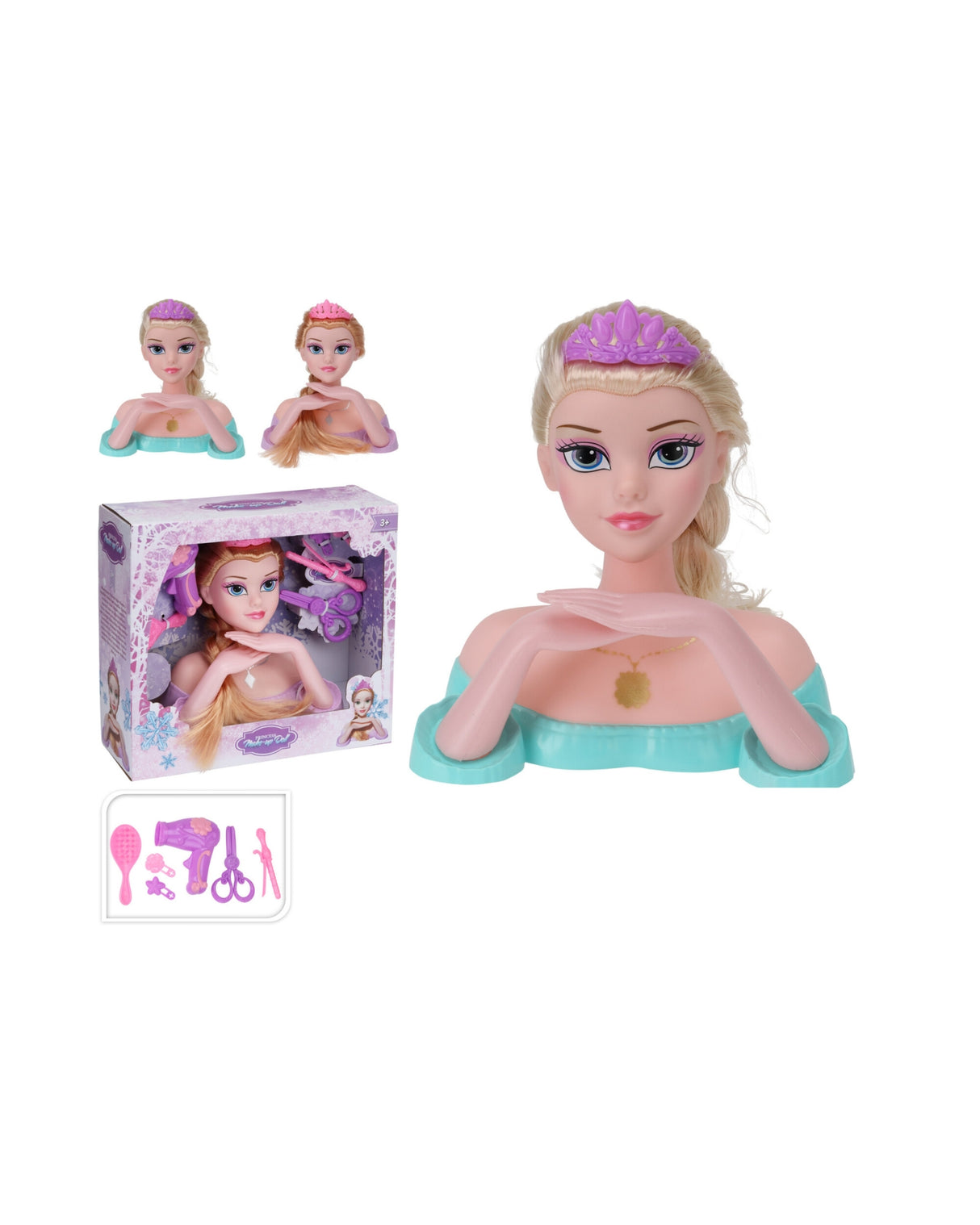 Makeup og frisør hoved