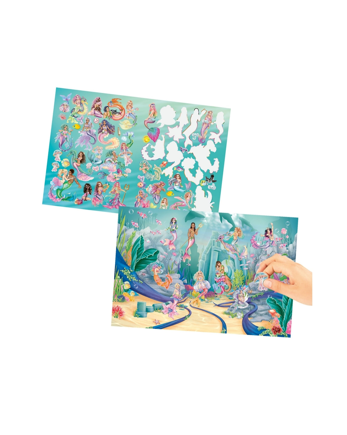 TOPModel Metalic Stickerworld MERMAID