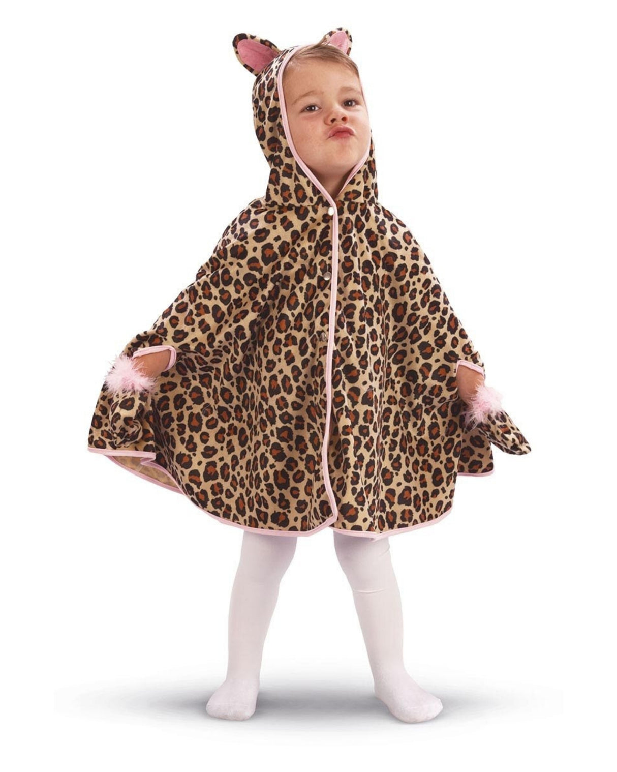 Leopard cape mini 104cm