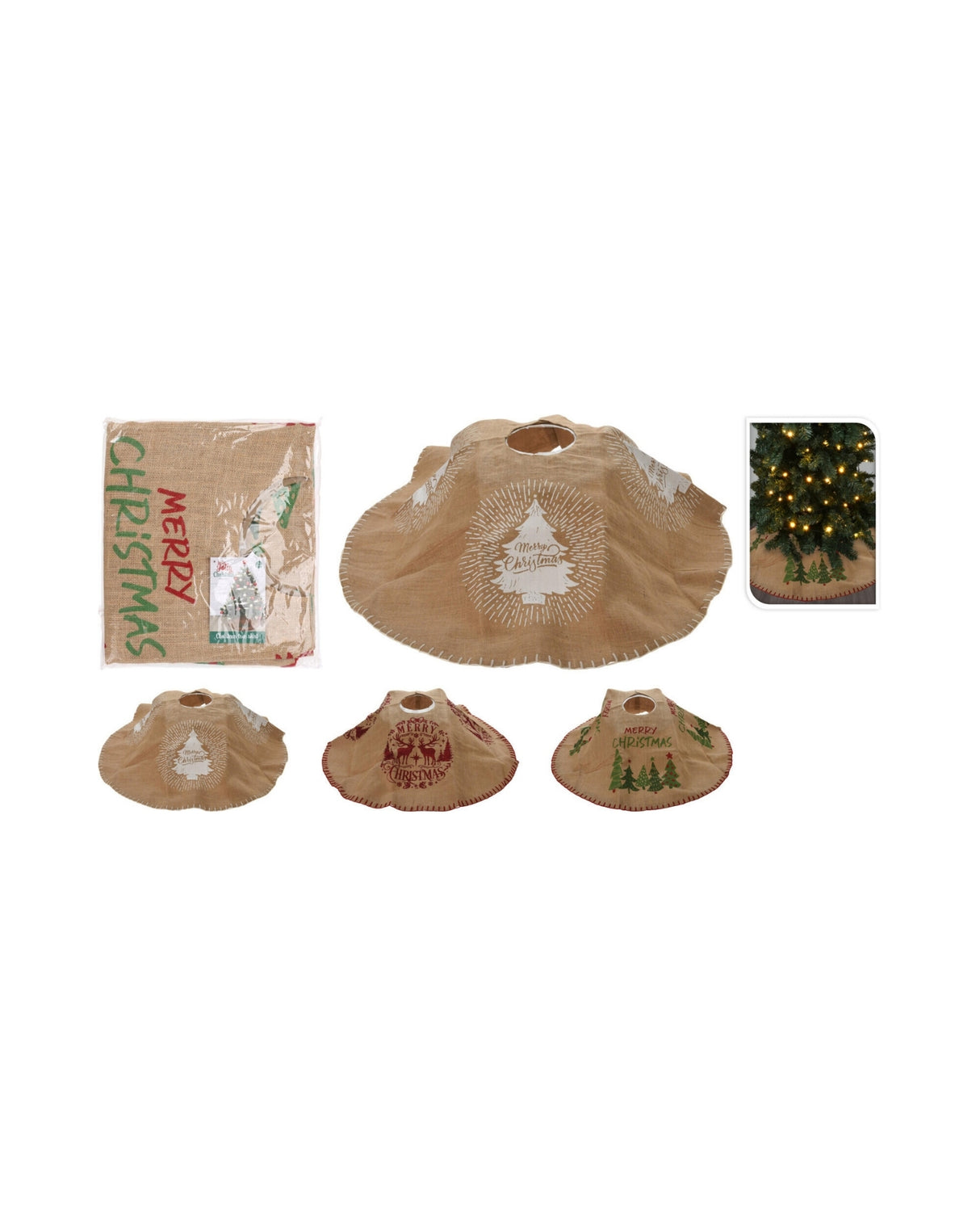 Skjuler til juletræsfod 120cm