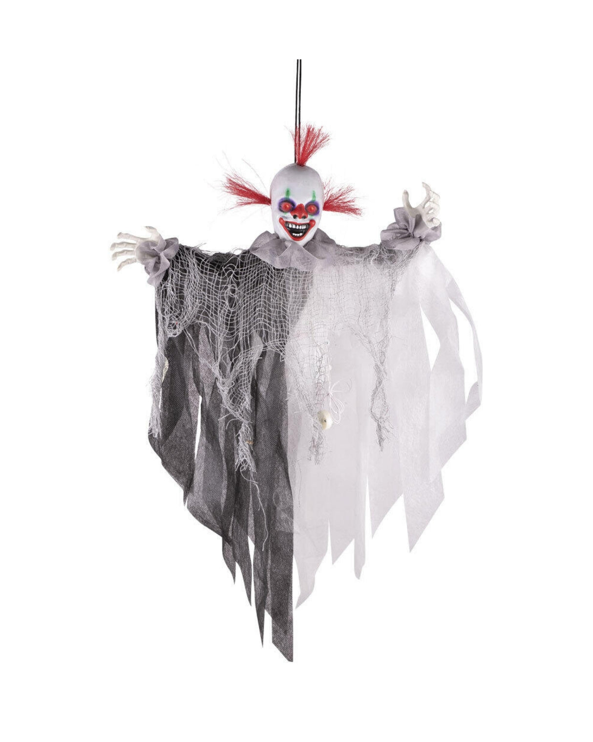Hanging horror clown - 60 cm