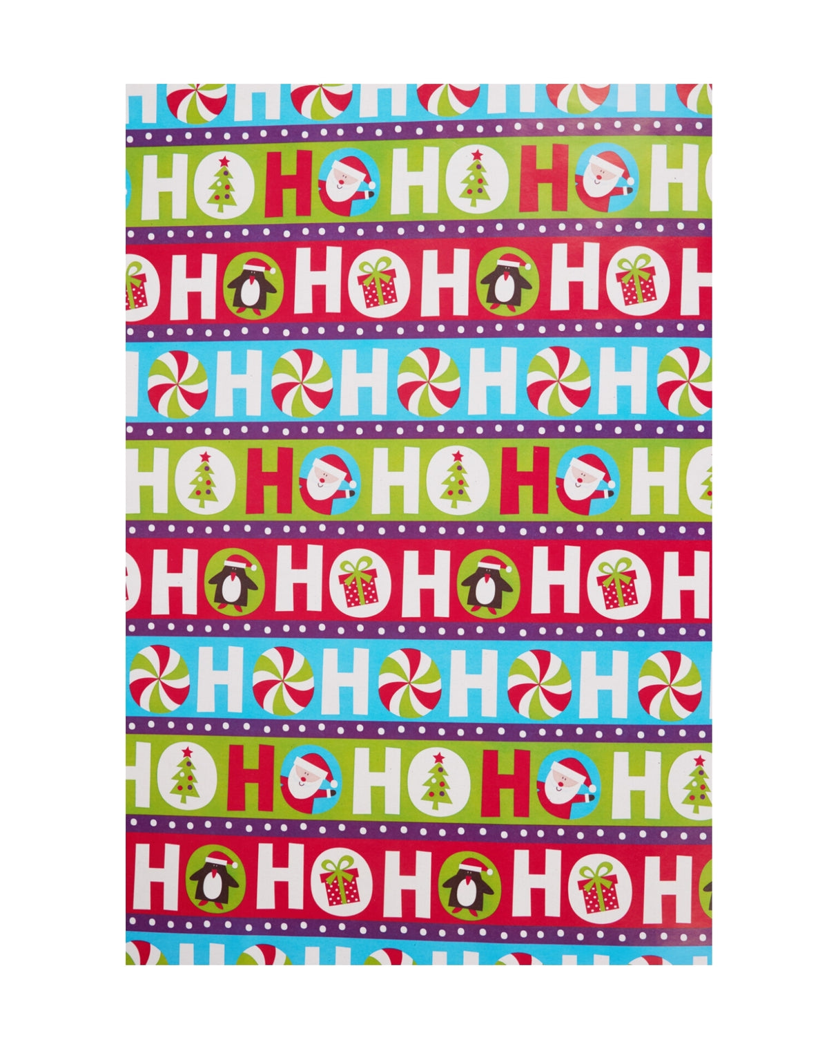 Gavepapir 100x500 cm - Julemotiv