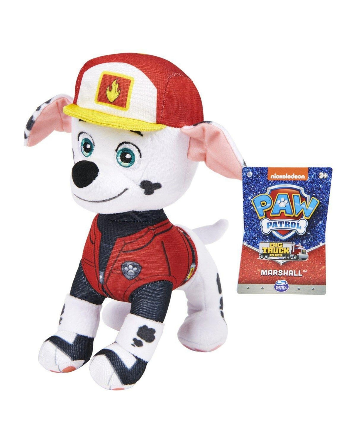 Paw Patrol Big Trucks Basic Plush 15 cm 1 stk - Marshall