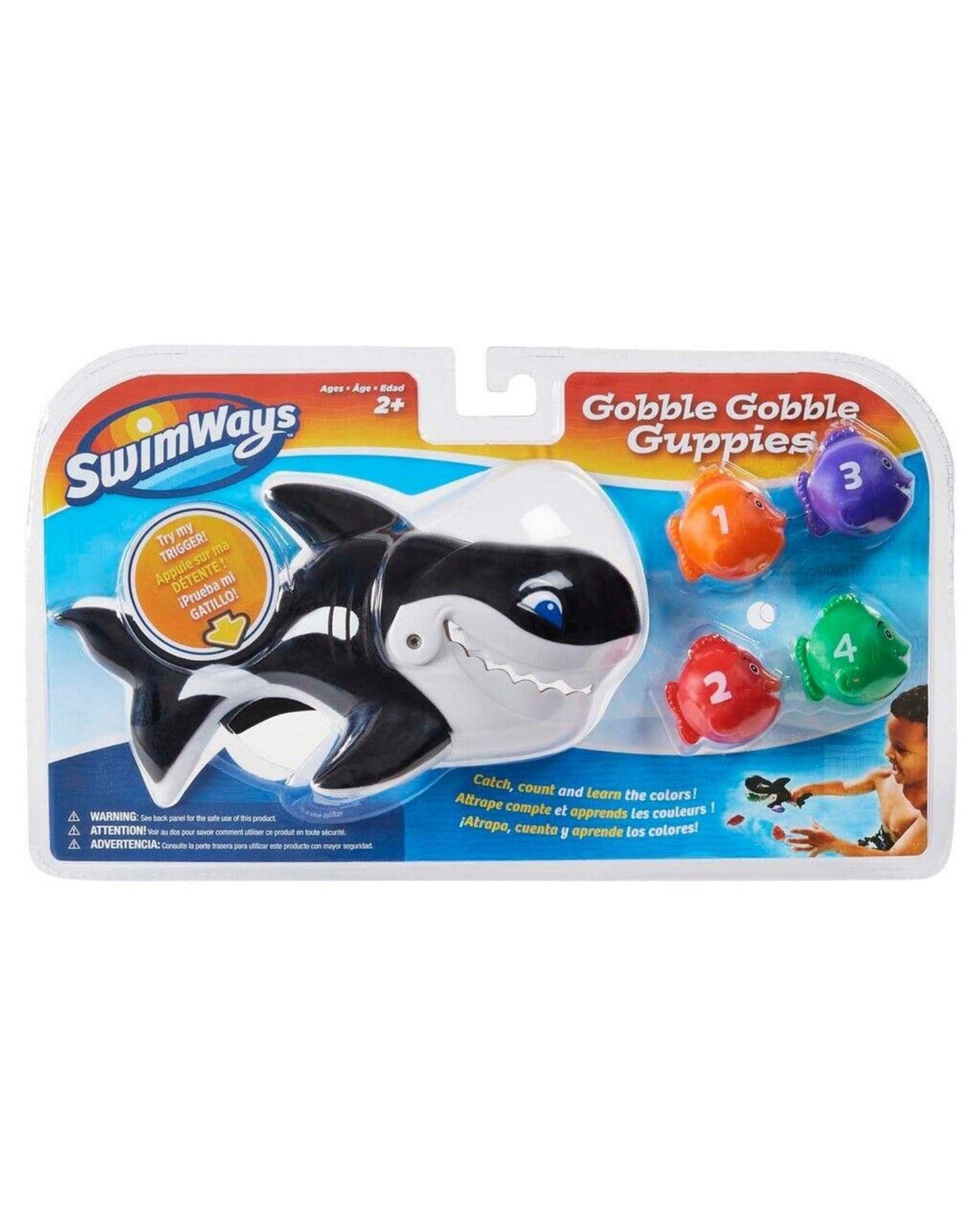 Swimways Gobble Gobble Guppies Orca