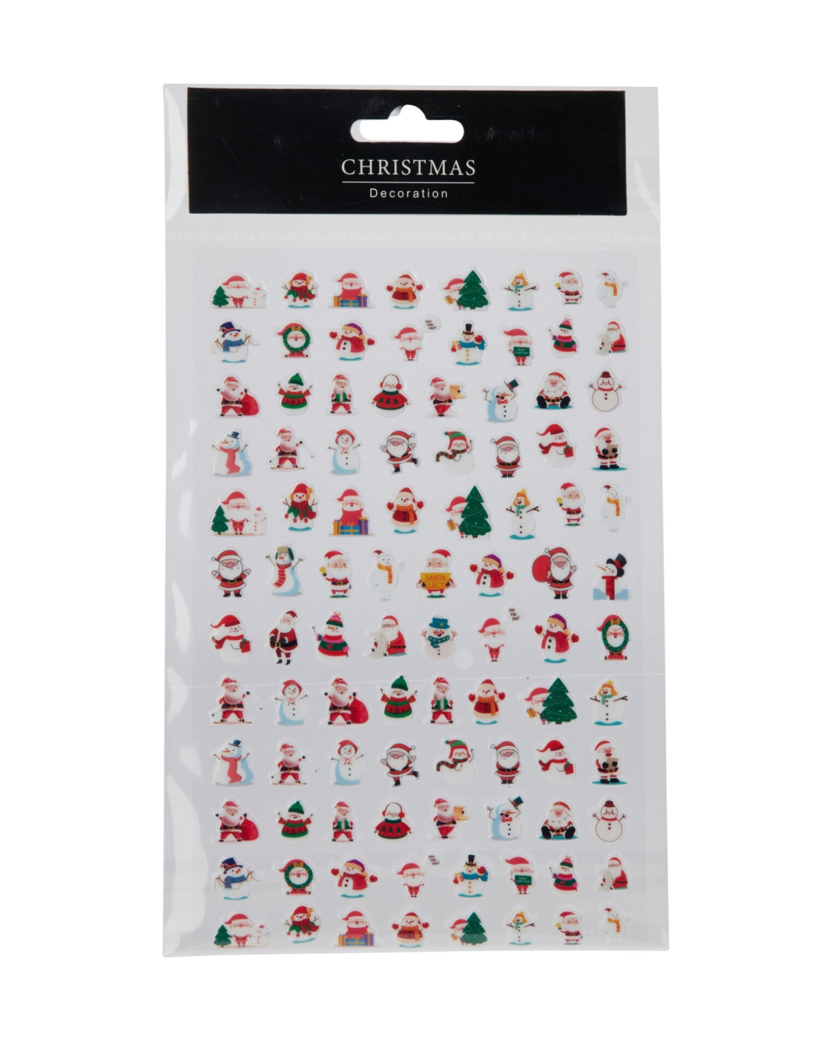 Stickers 3D med julemotiver