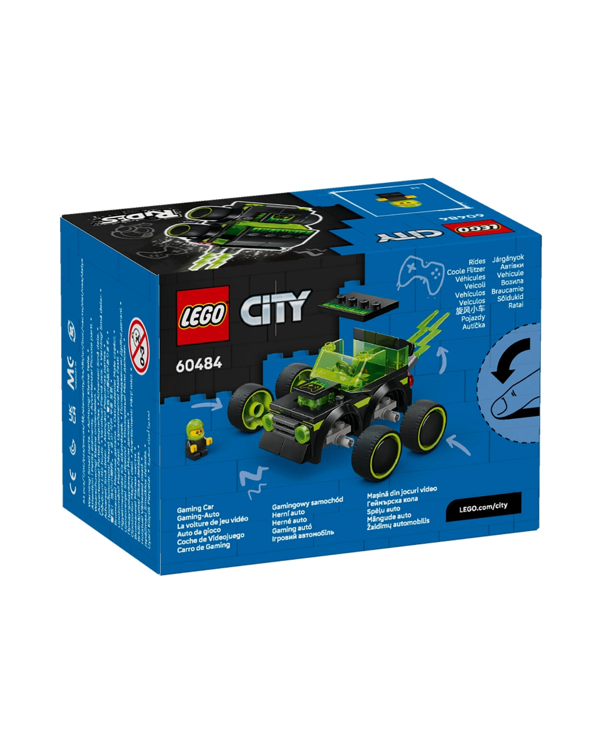LEGO 60484 Motorer # Gaming-racerbil - LEGO City 60484