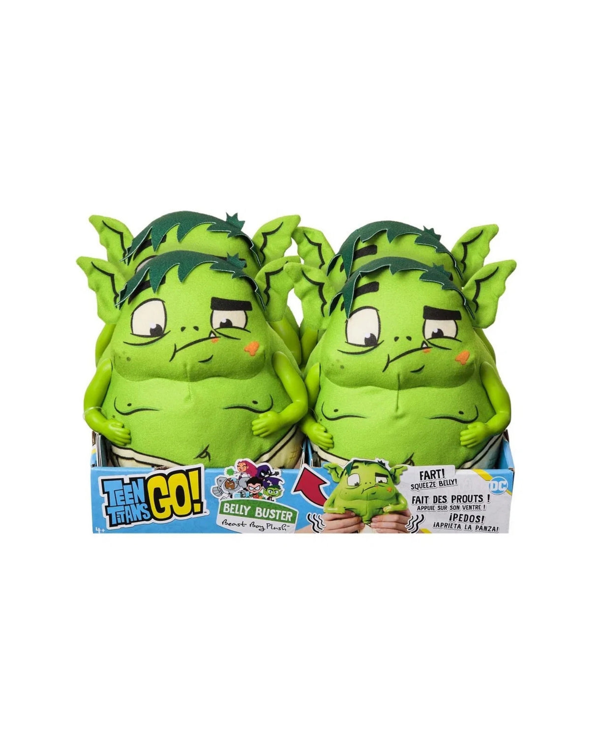 Teen Titans Go Belly Buster Beast Boy Plush 17 cm