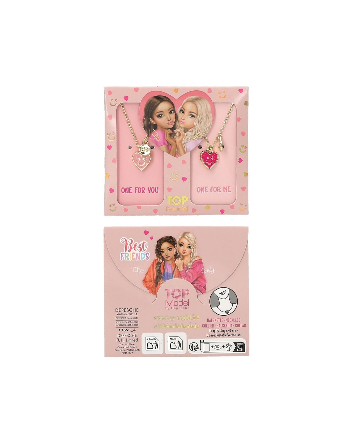 TOPModel Halskædesæt BFF