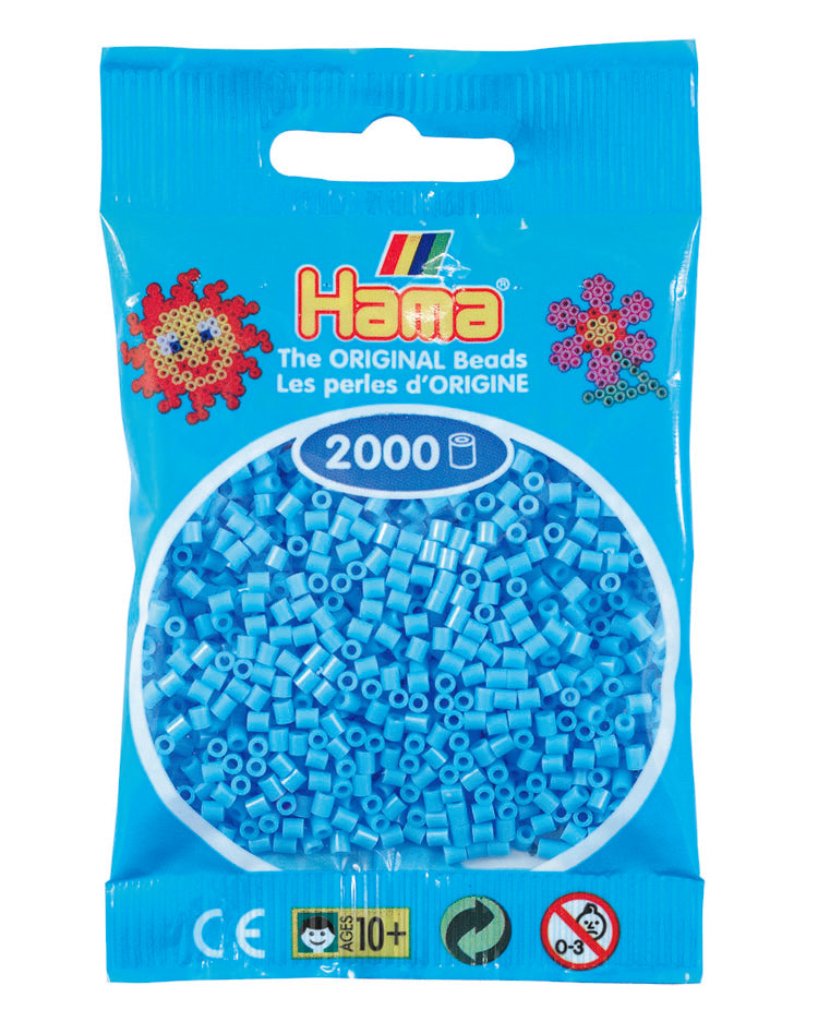 Hama mini beads Pastel blue 501-46