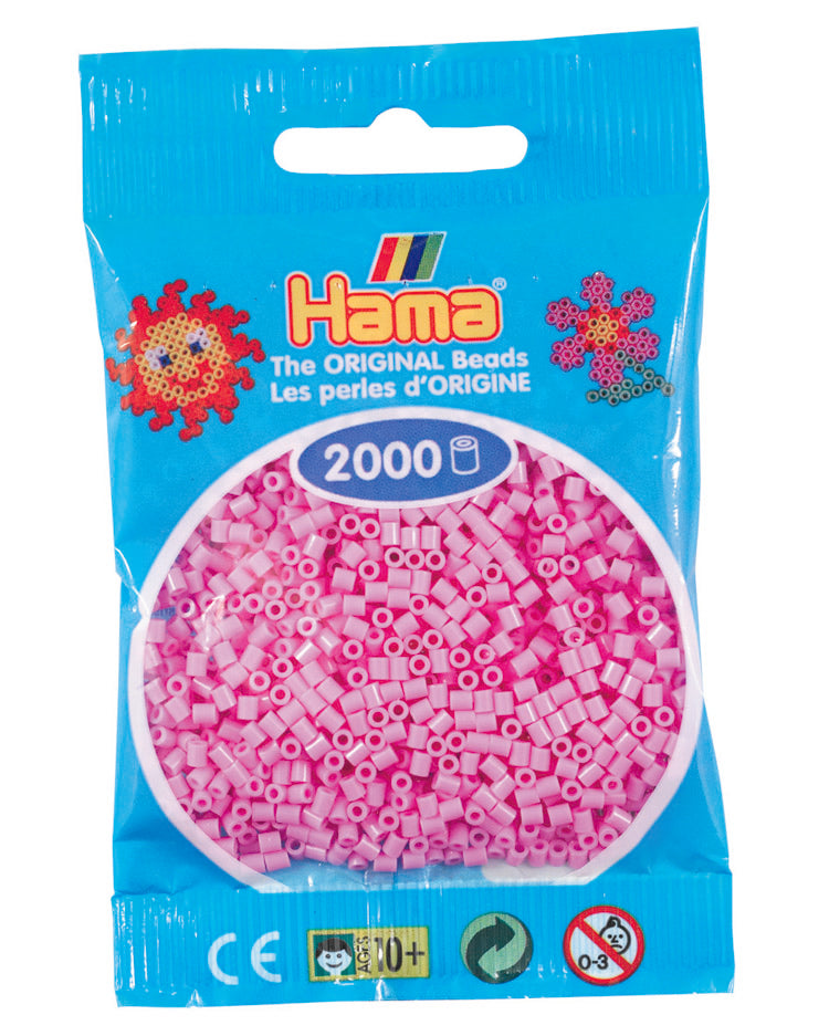 Hama mini perler Pastel pink 501-48