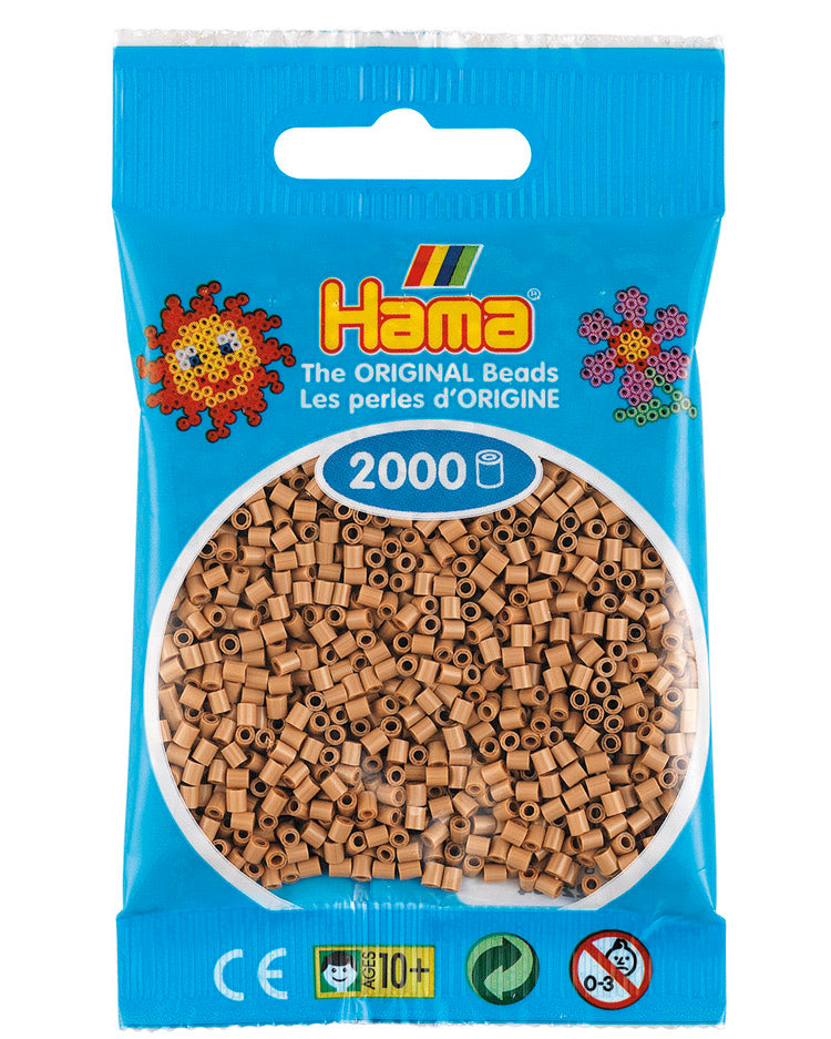 Hama mini perler Lys nougat 501-75