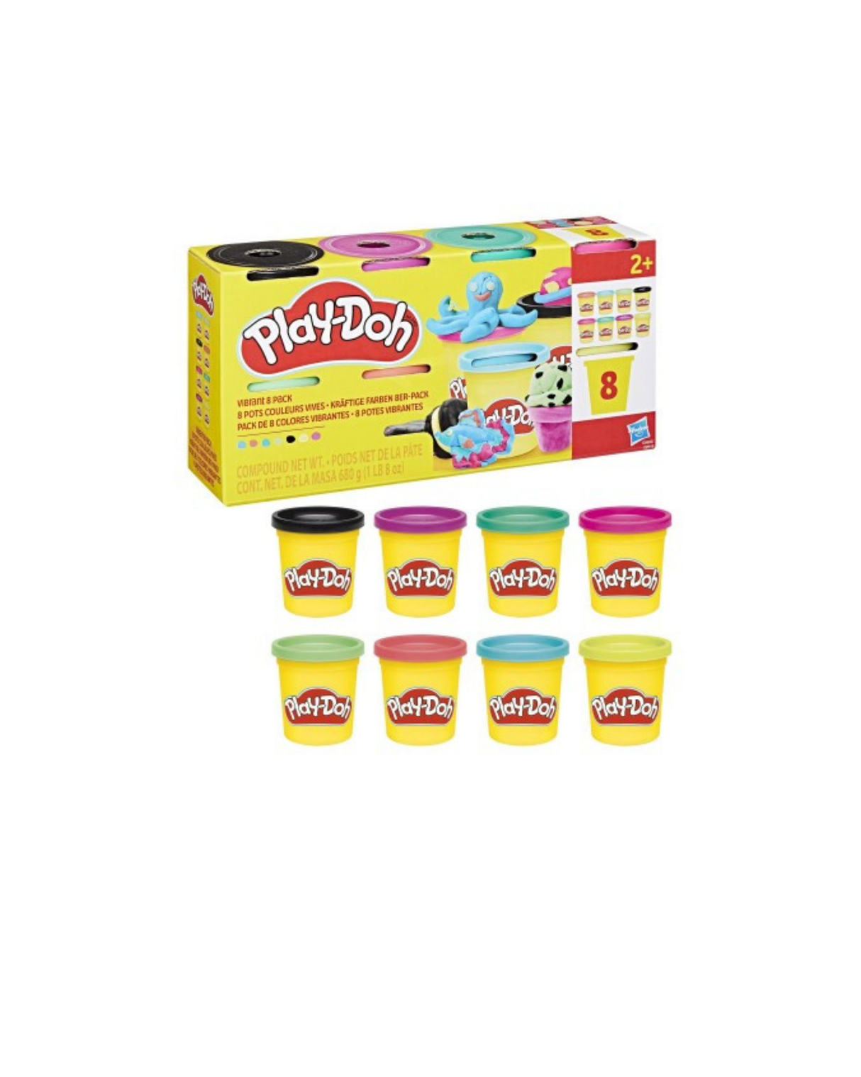 Play-Doh 8 Pack 680 g