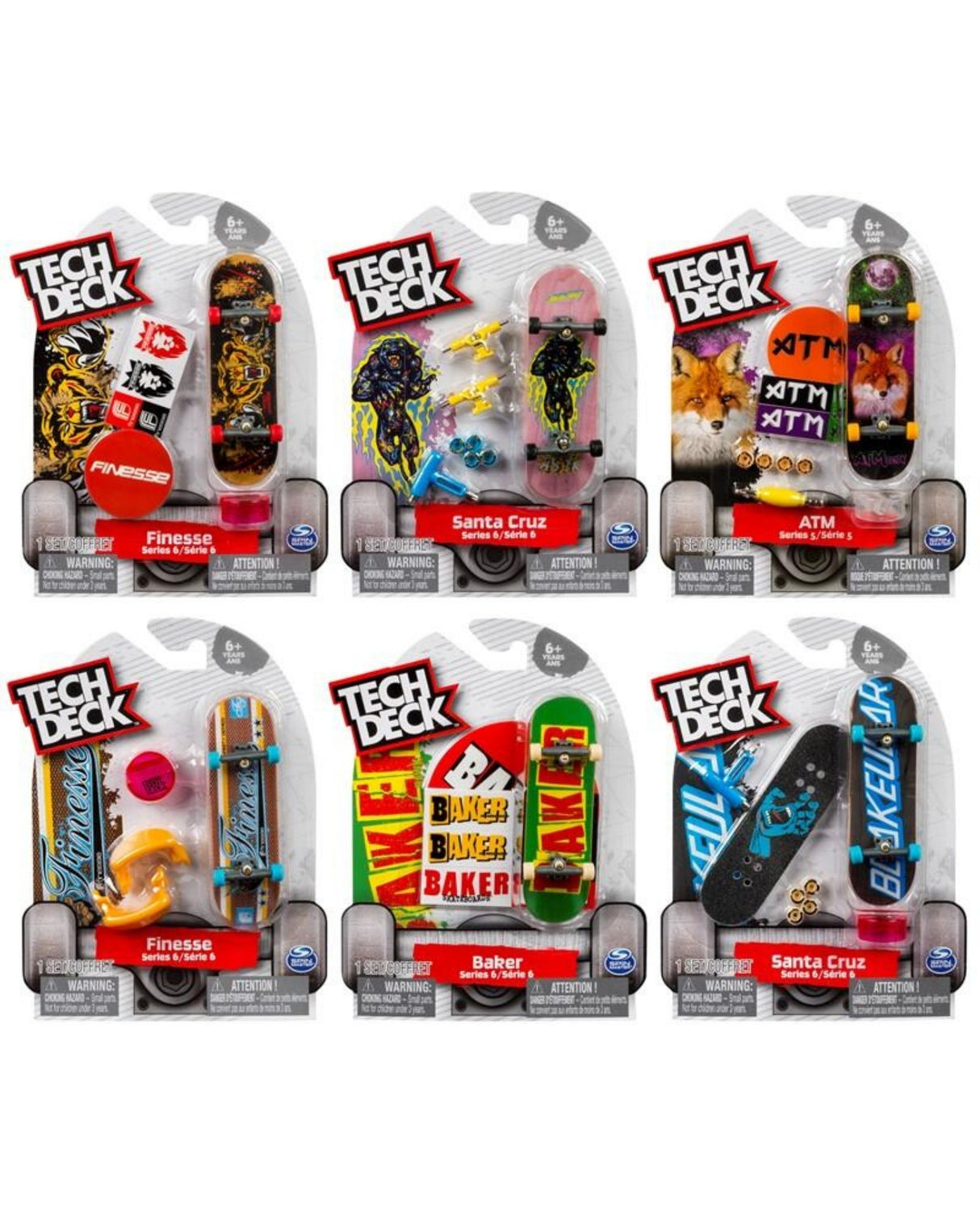 Tech Deck 96mm Fingerboards 1 pakke