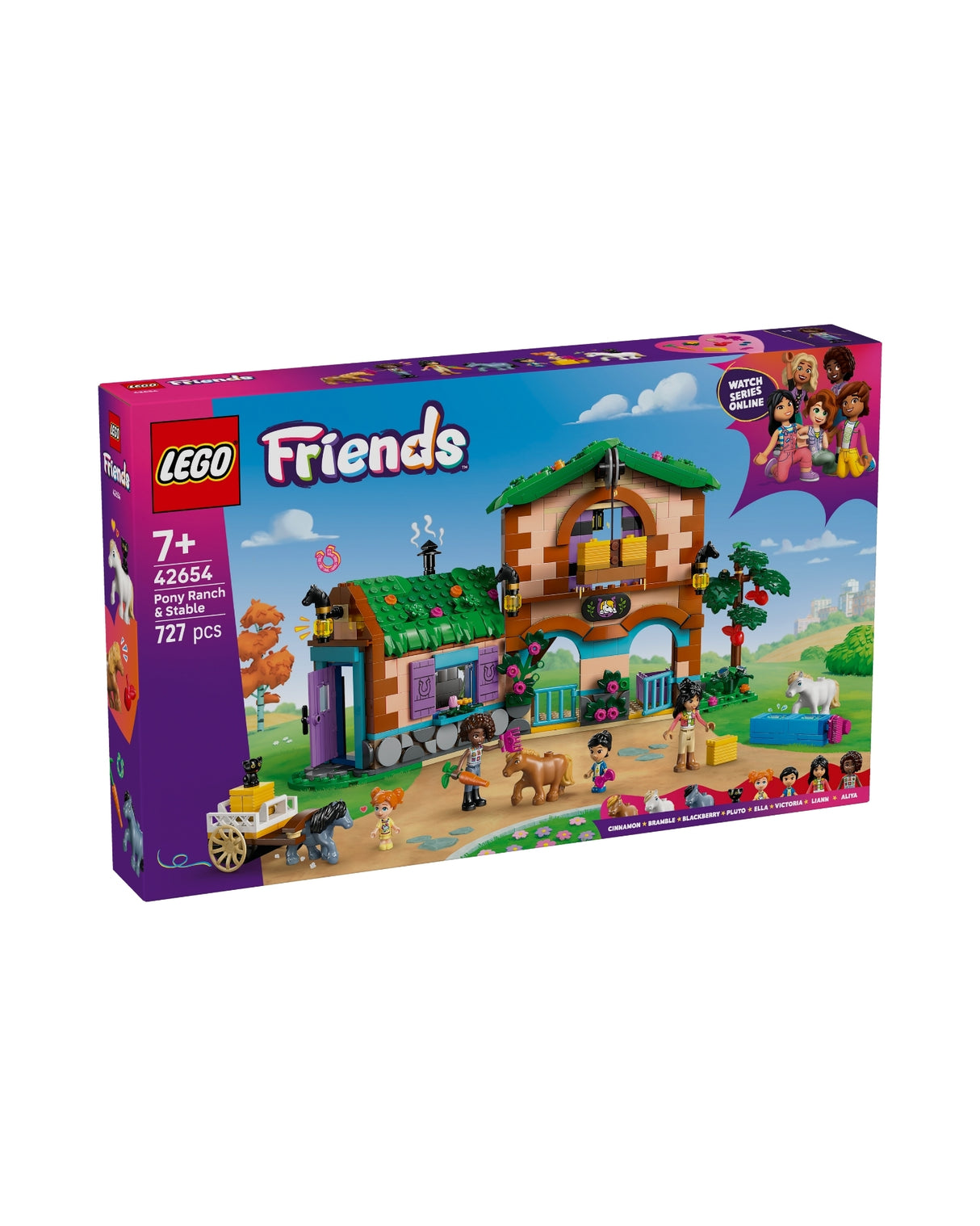 LEGO 42654 Ponyfarm og stald