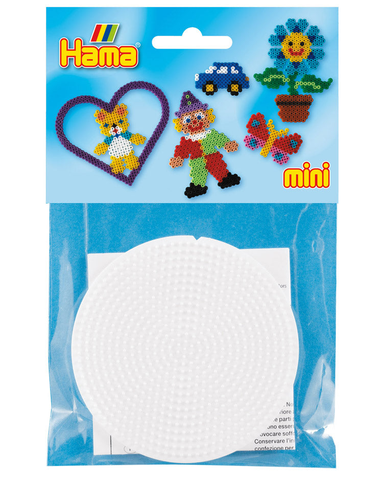 Hama mini Pin plate round 2 pcs