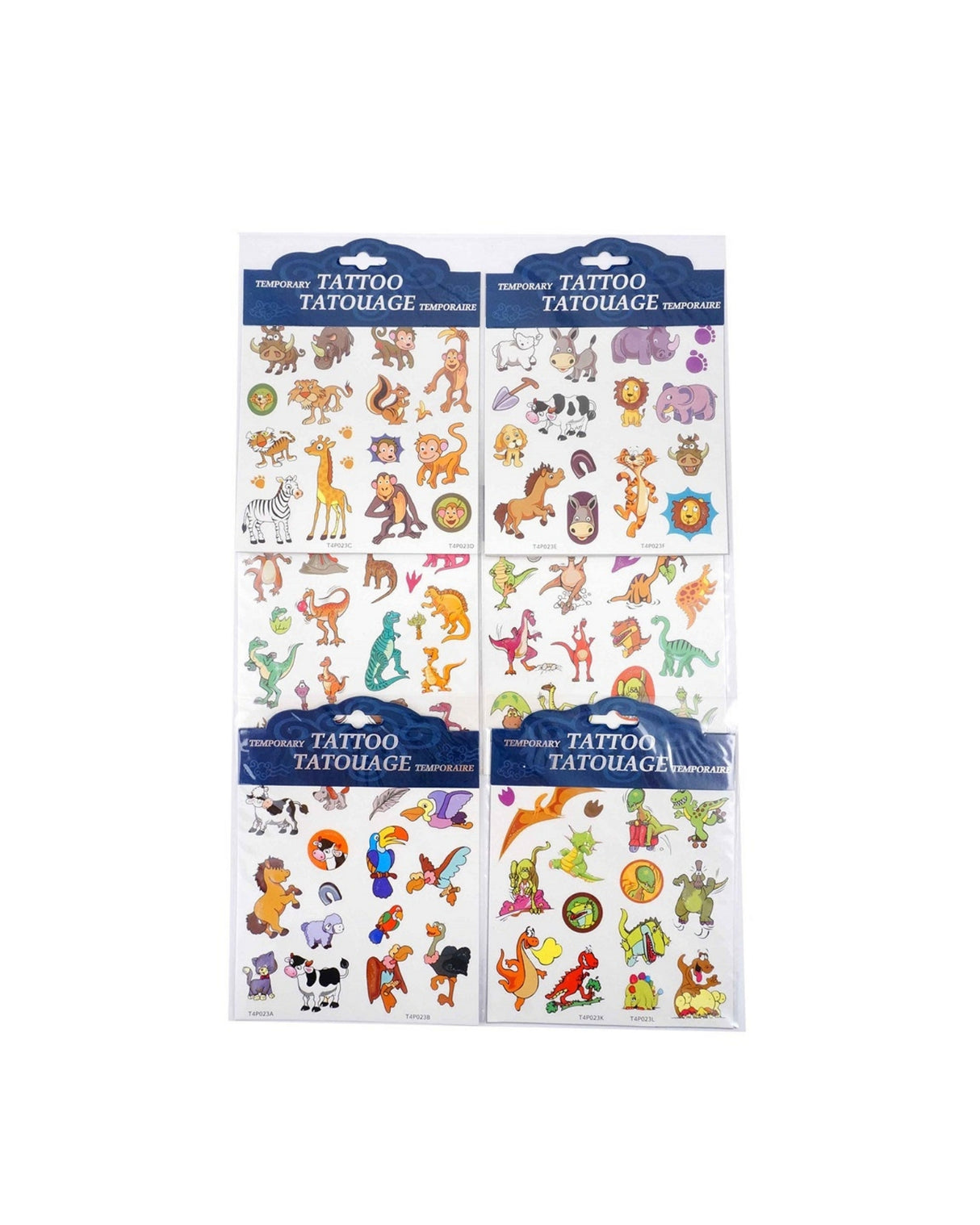 Tattoo Glitter animals 20cm