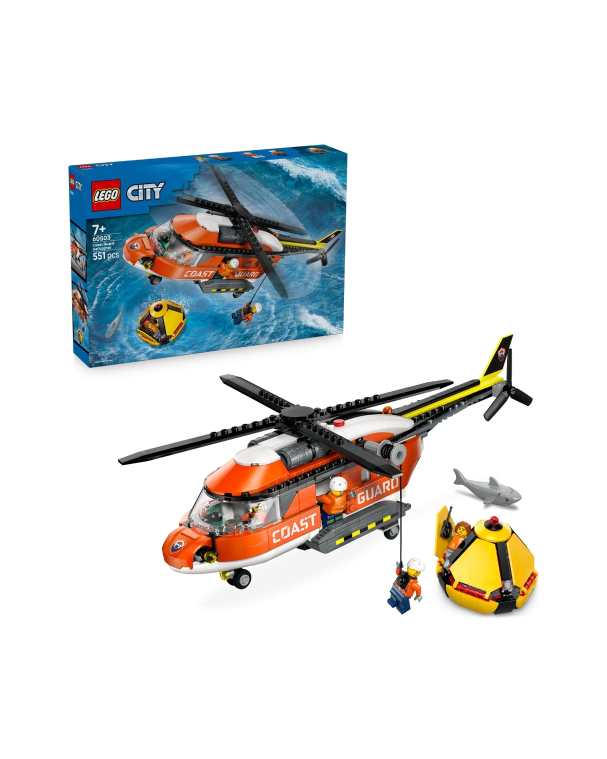 LEGO 60503 Kystvagthelikopter - LEGO City 60503