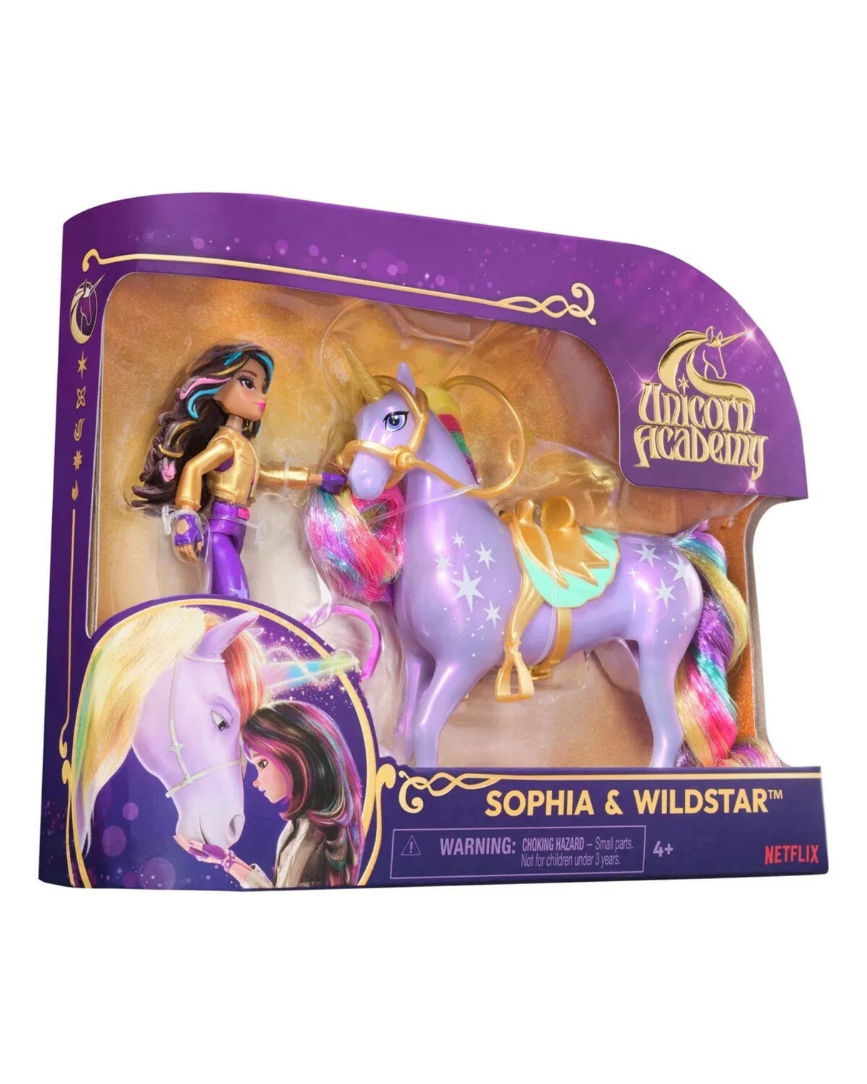 Unicorn Academy Doll & Unicorn - Sophia & Wildstar