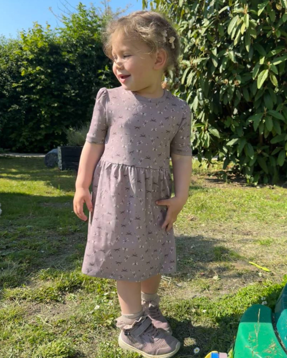 Lilla - Purple Dove - Name it - Kjole - korteærmer - guldsmede - 13247693