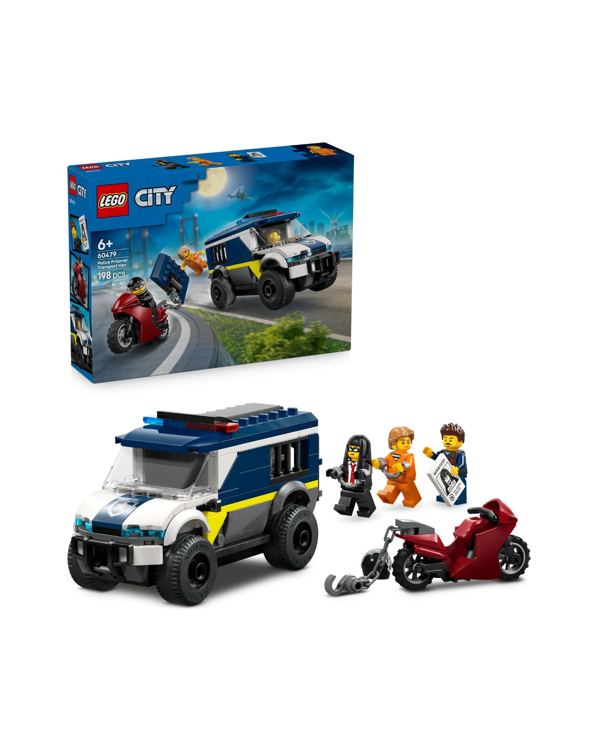 LEGO 60479 Politivogn til fangetransport - LEGO City 60479