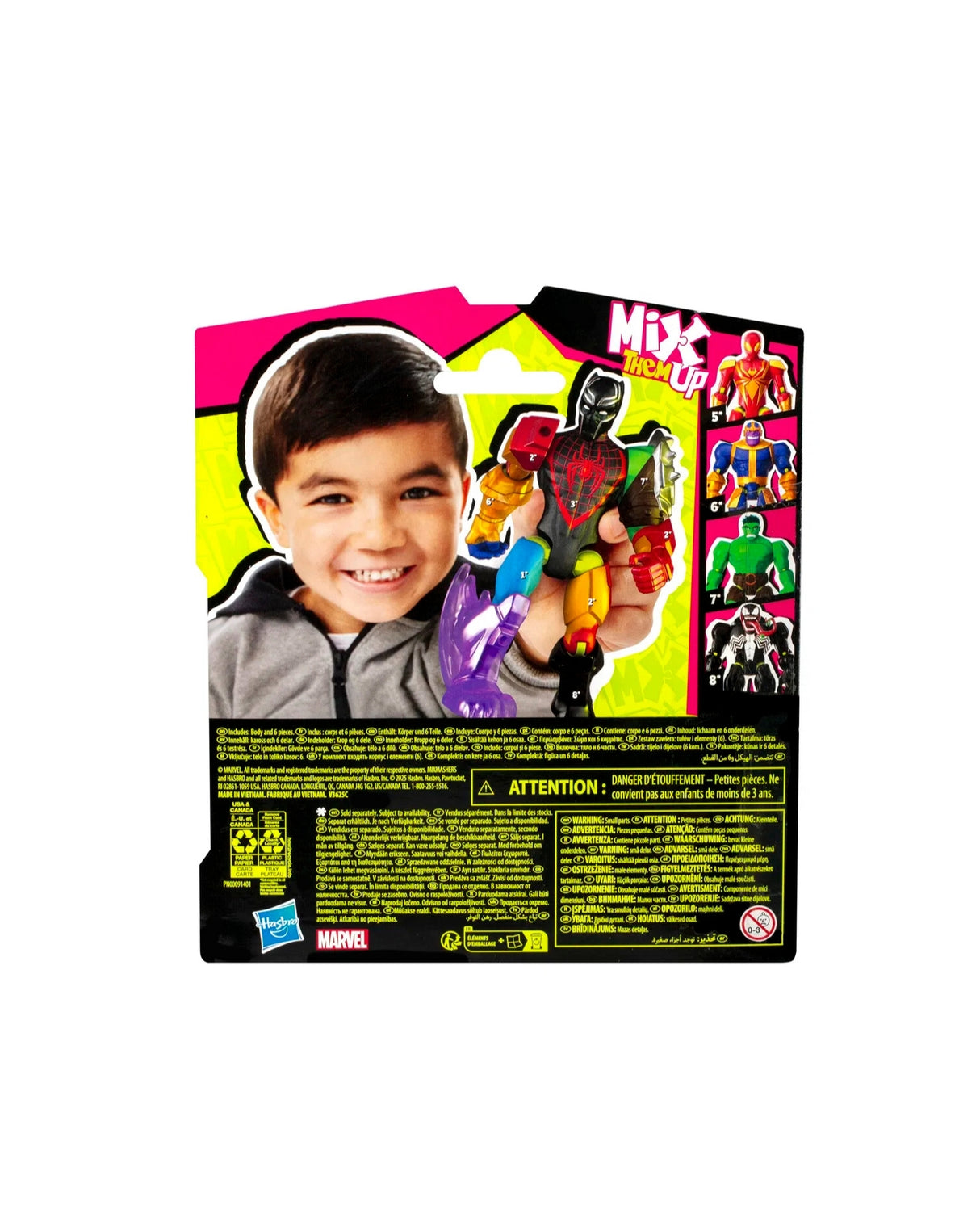 Avengers MixMashers Figure 12 cm - Black Panther