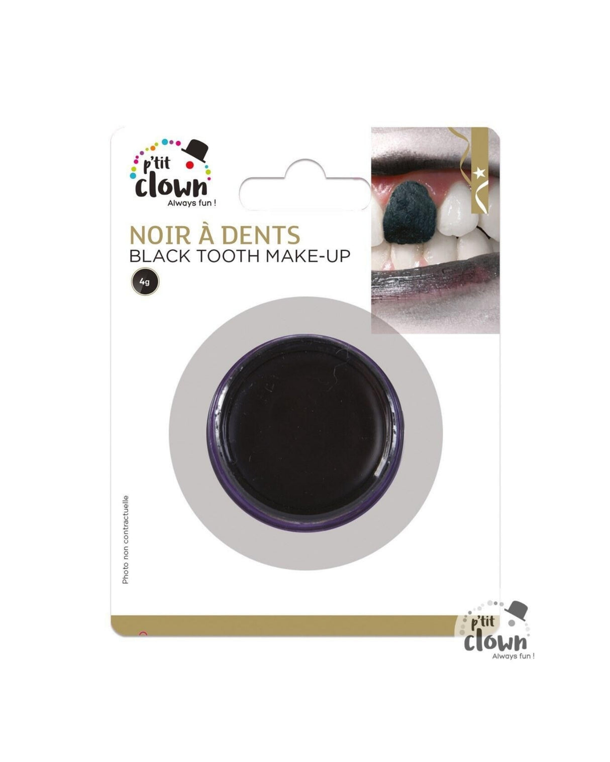 Black for teeth - 4g