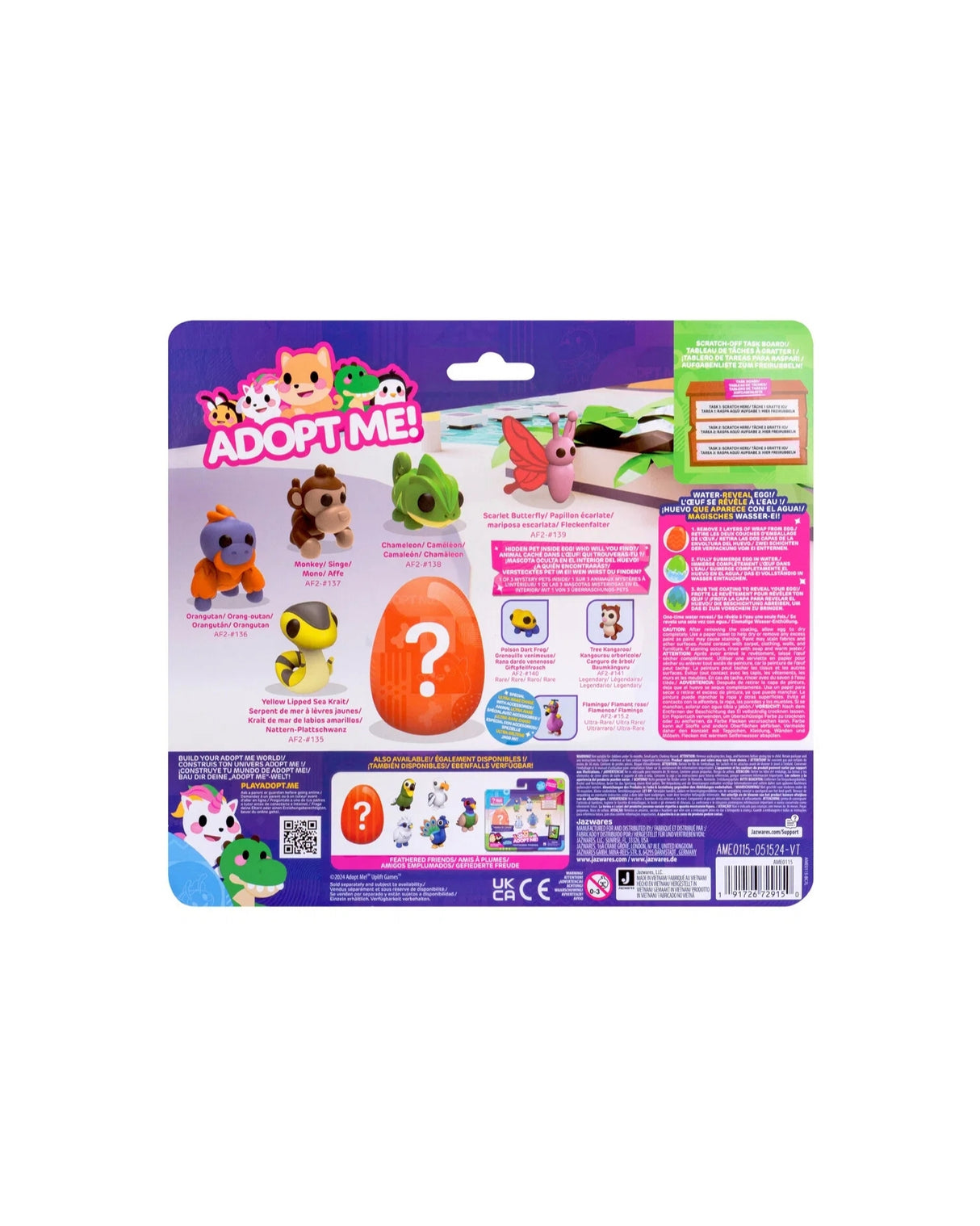 Adopt Me 6 Figure Pack - Tropical Time