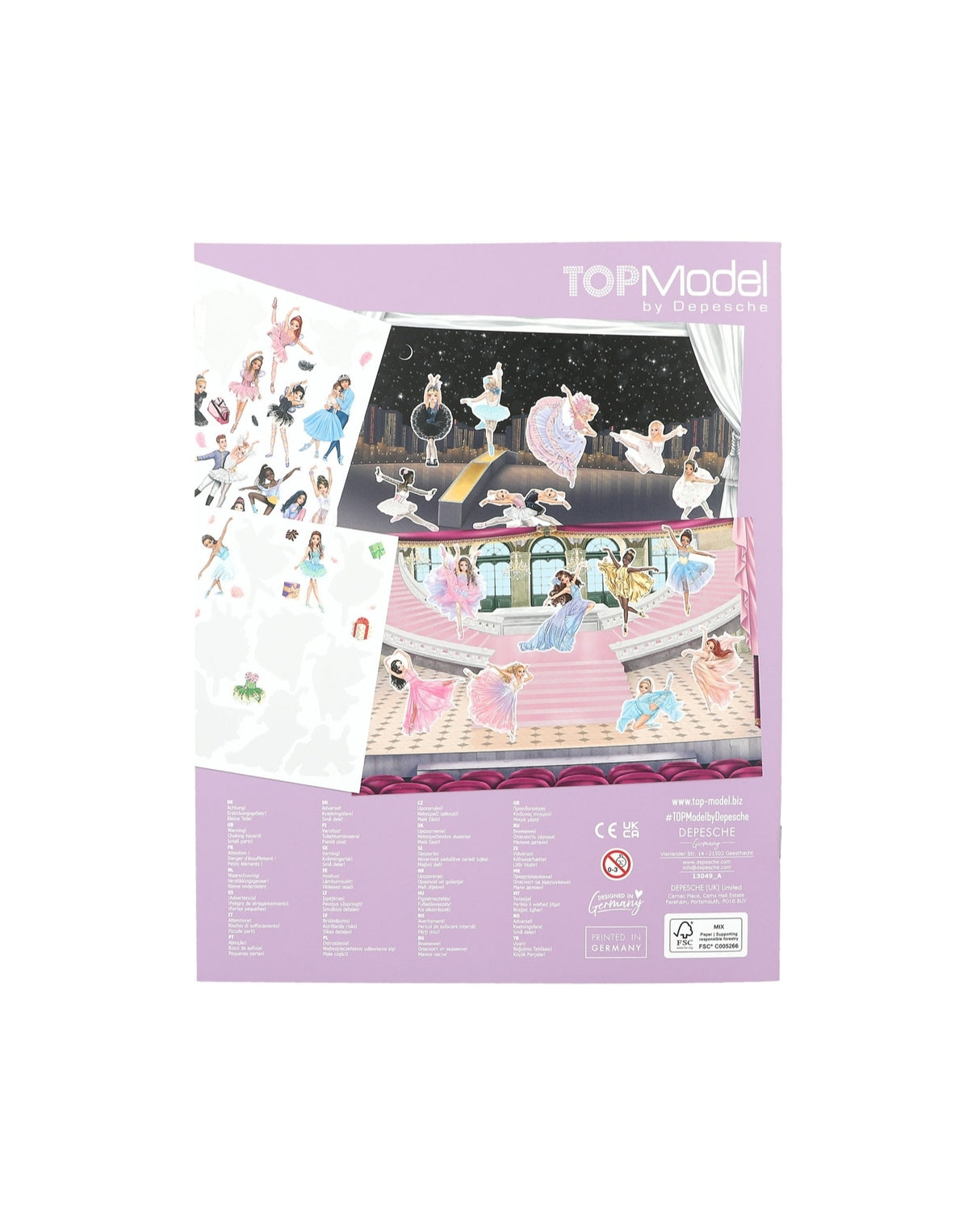 TOPModel Stickerworld BALLET