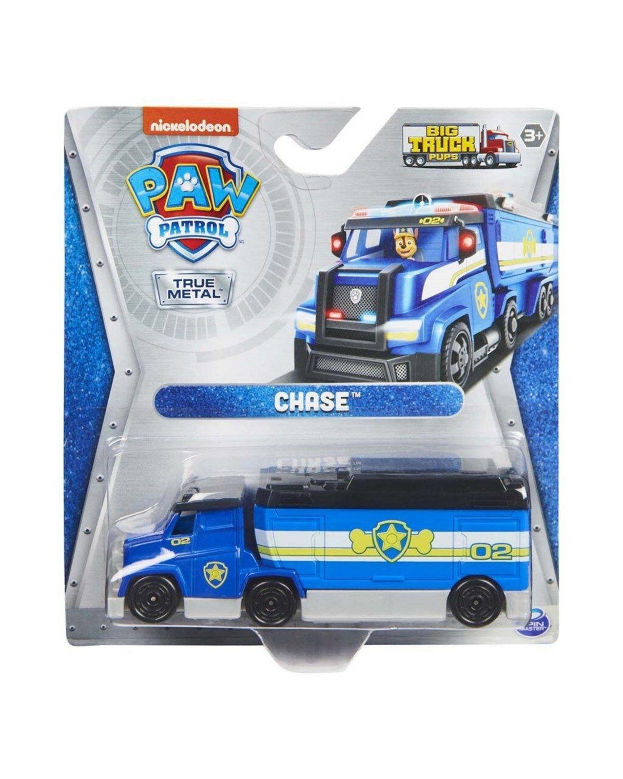 Paw Patrol Big Trucks True Metal Vehicle - Chase