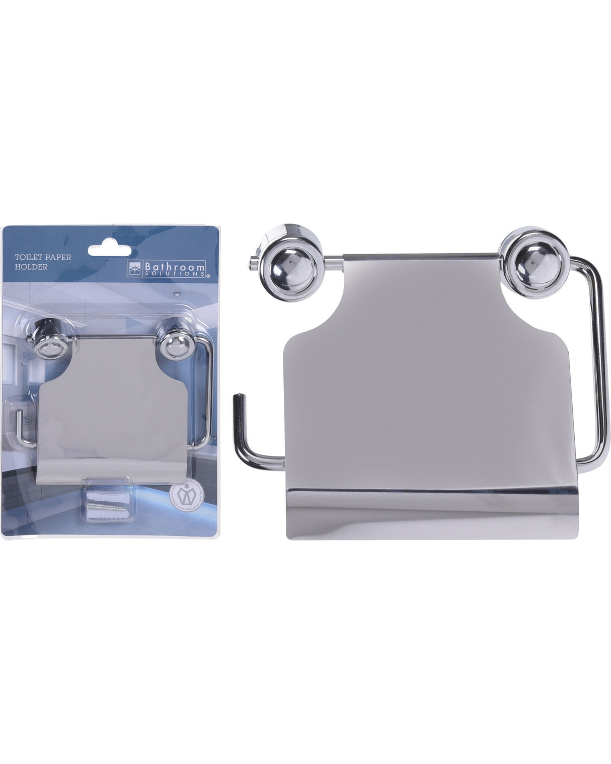 Toilet rulleholder i metal