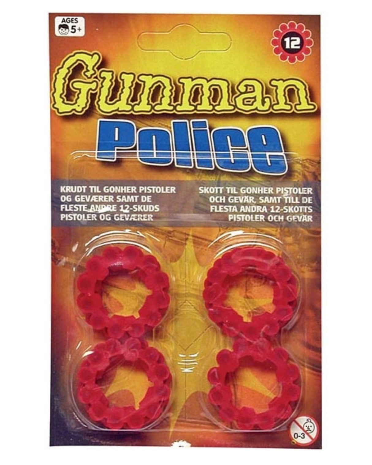 12 skuds krudt - Gunman.