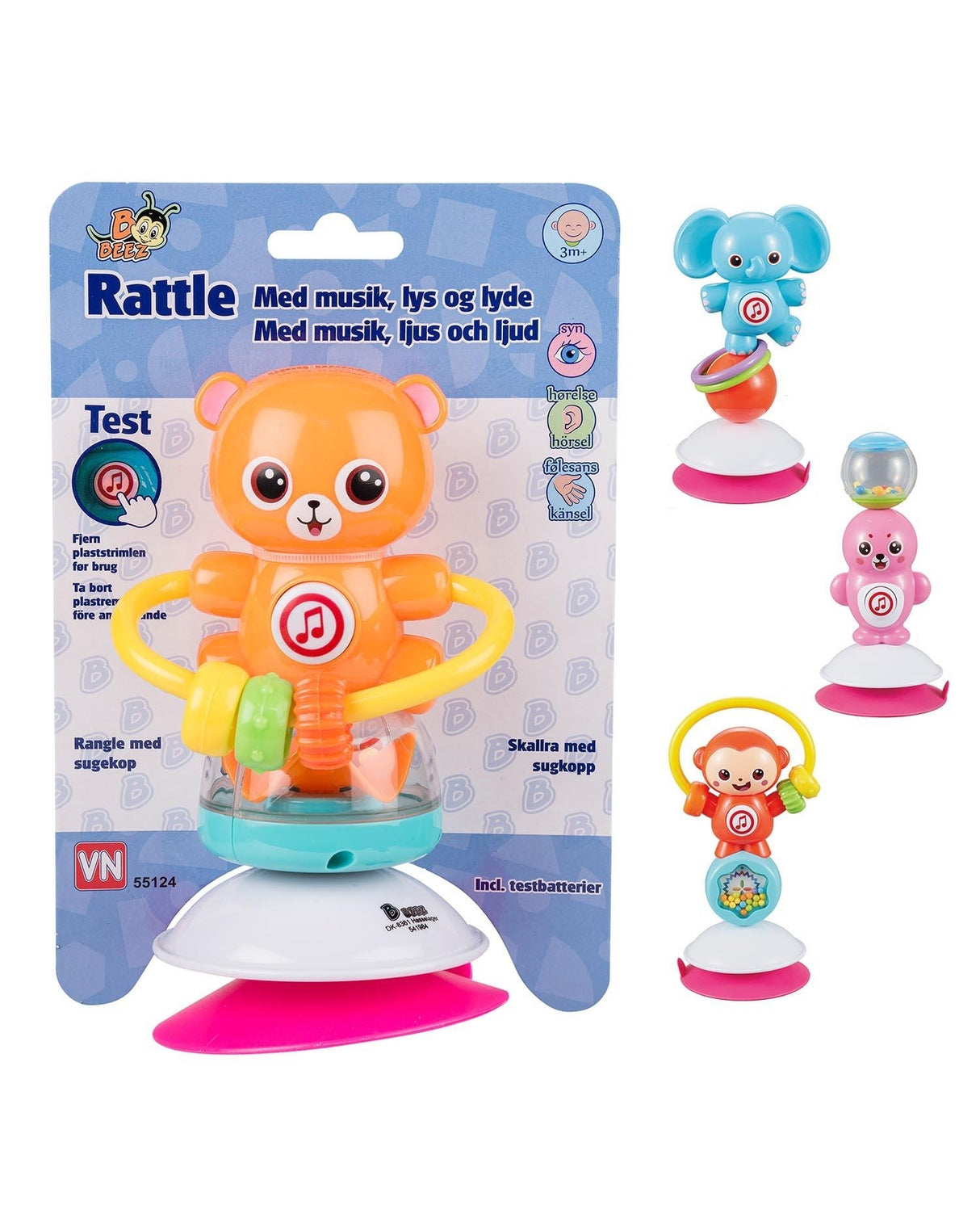 Rangle med sugekop og lyd