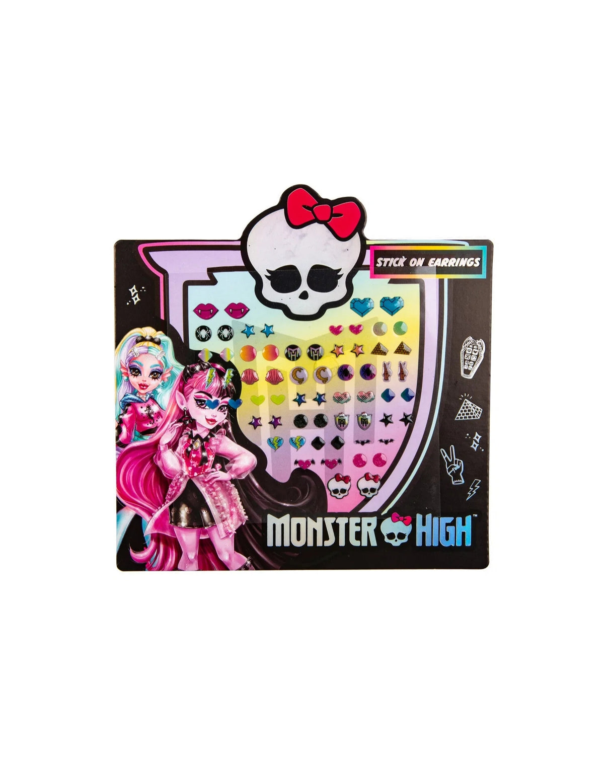 Monster High Stick On Earrings Asst.