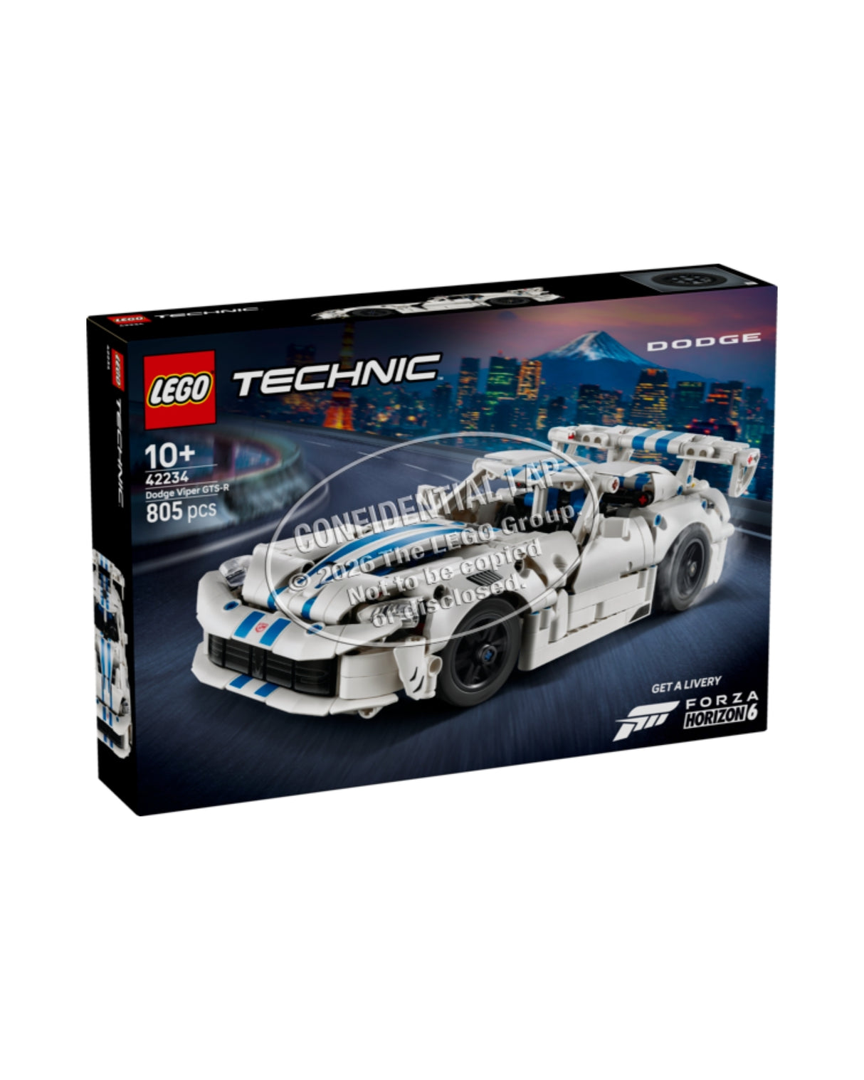 LEGO 42234 Dodge Viper GTS-R-sportsvogn