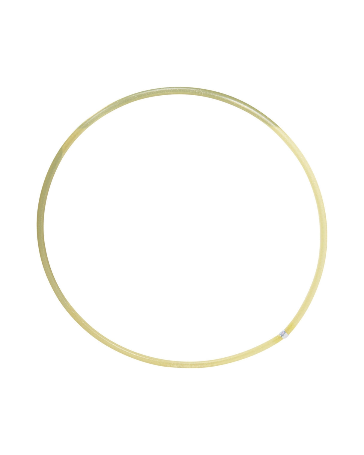 Glitter Hula Hoop ring – Gul Ø66 cm