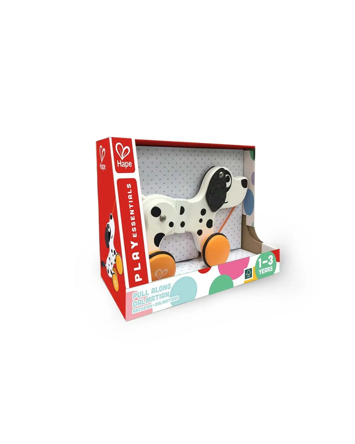 Hape Pull Along Dalmatian