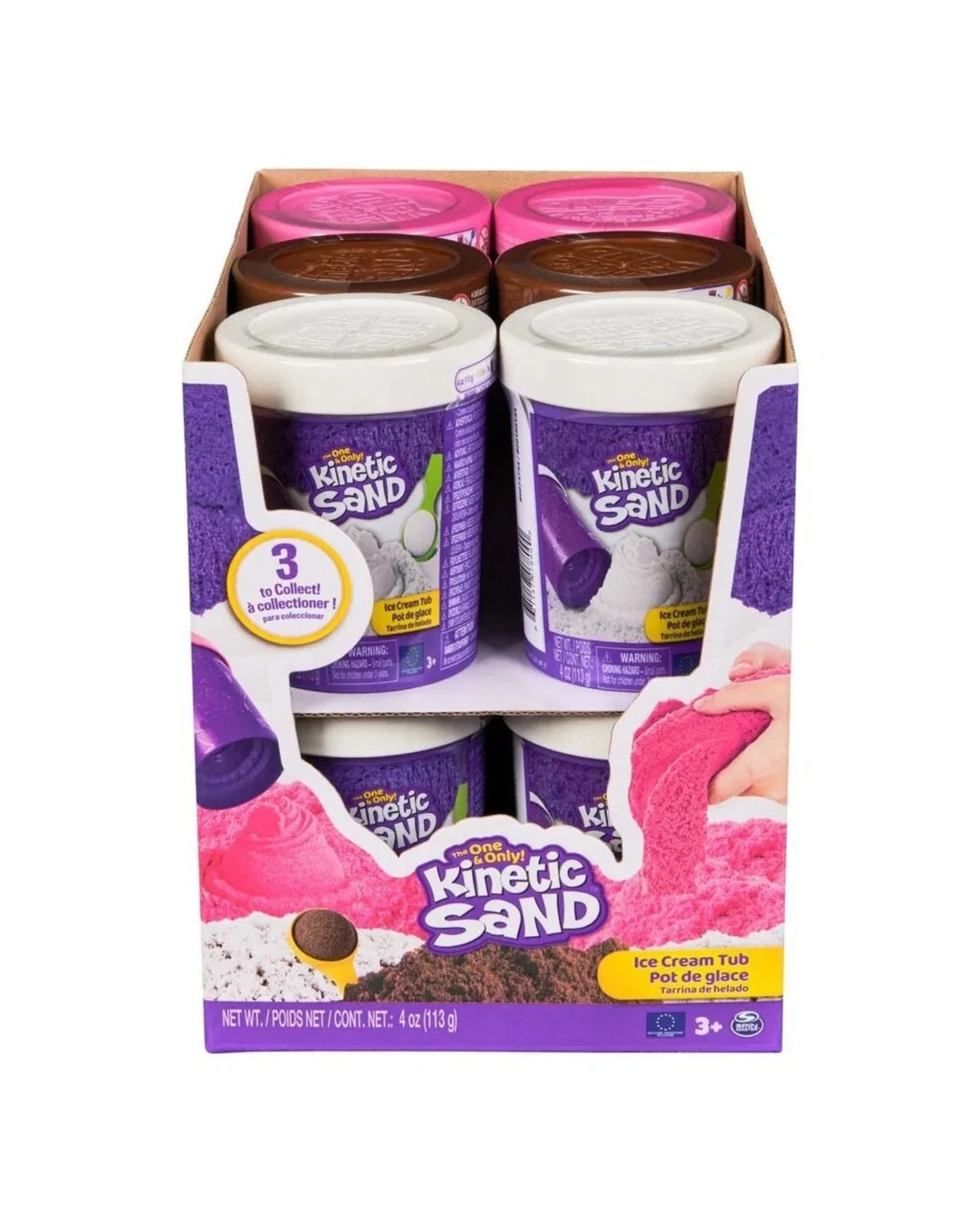 Kinetic Sand Ice Cream Tub 1 stk.