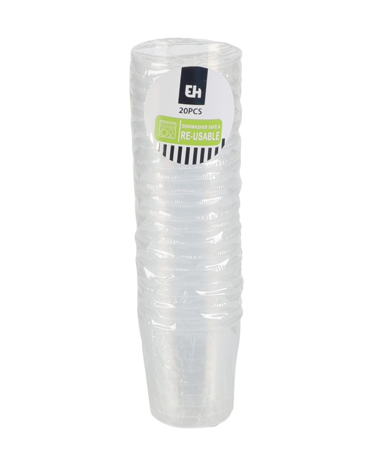 Shotglas i plast 30ml 20 stk