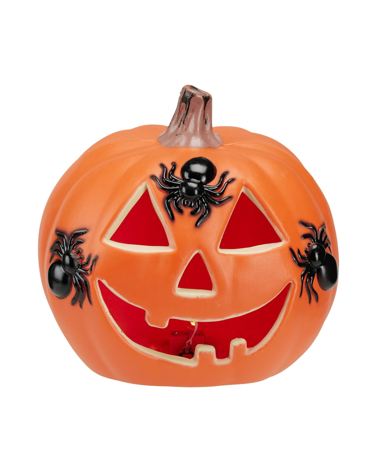 Halloween-græskar med LED-lys