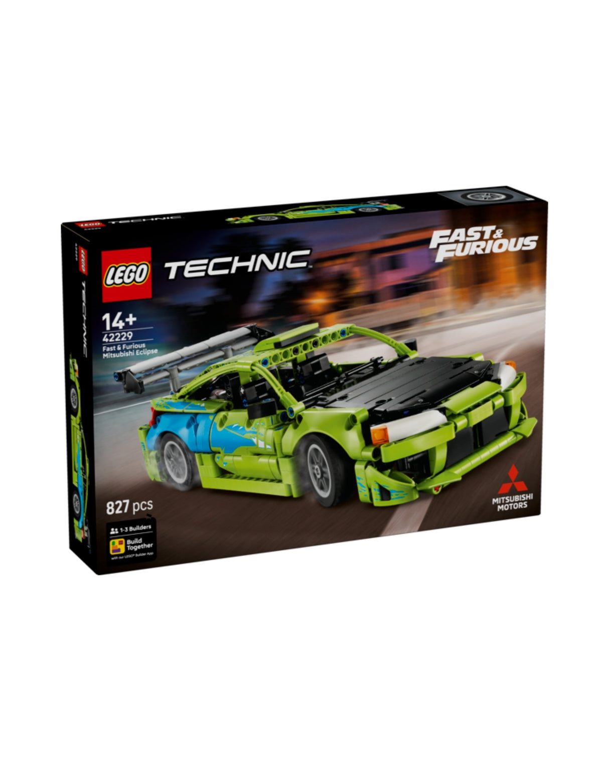 LEGO 42229 Fast and Furious Mitsubishi Eclipse-bil - LEGO Technic 42229