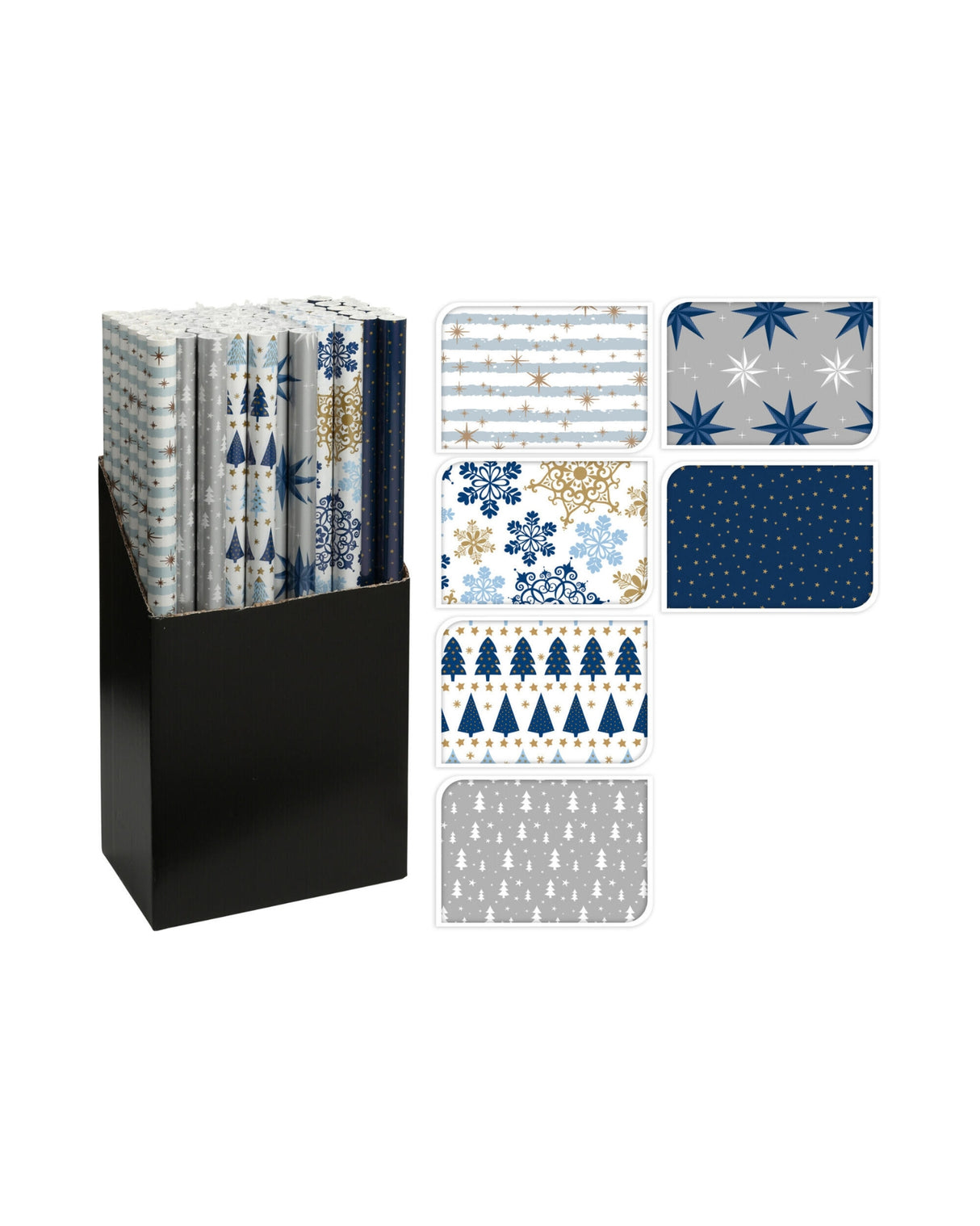 Gavepapir 70x200cm 1 rulle - Julemotiv