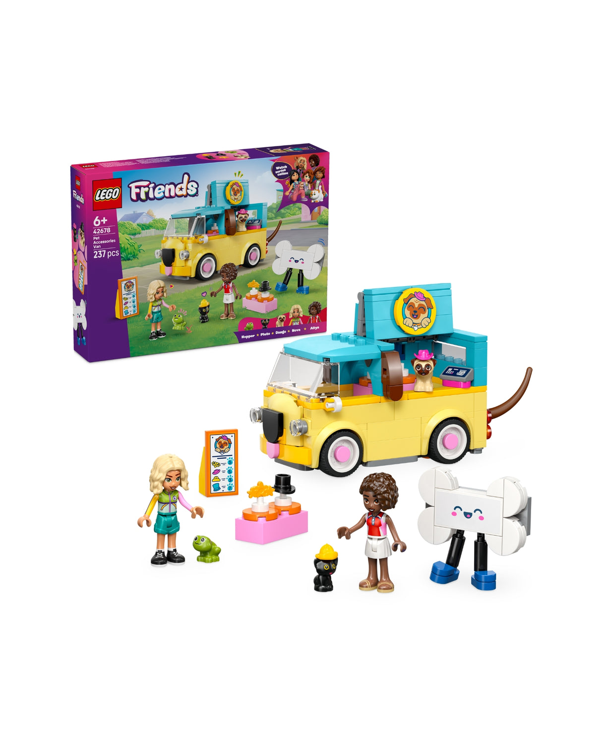 LEGO 42678 Vogn med kæledyrs-accessories - LEGO Friends 42678