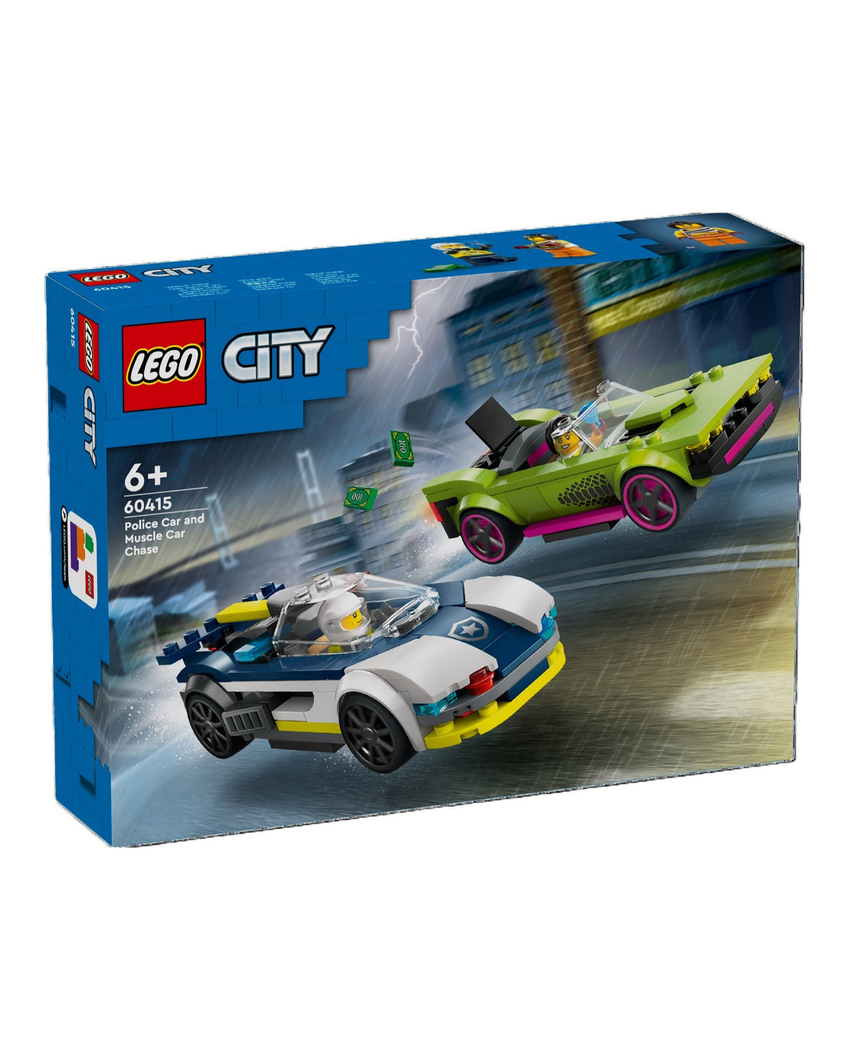 LEGO 60415 Biljagt med politi og muskelbil - LEGO City