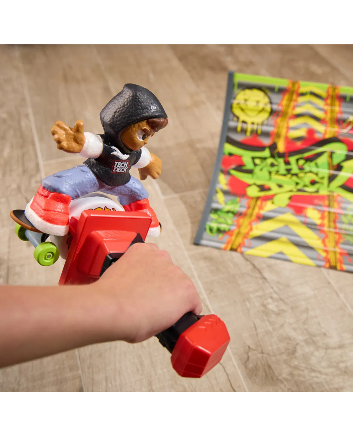 Tech Deck Ted Shred N' Blast Skatebord Flywheel