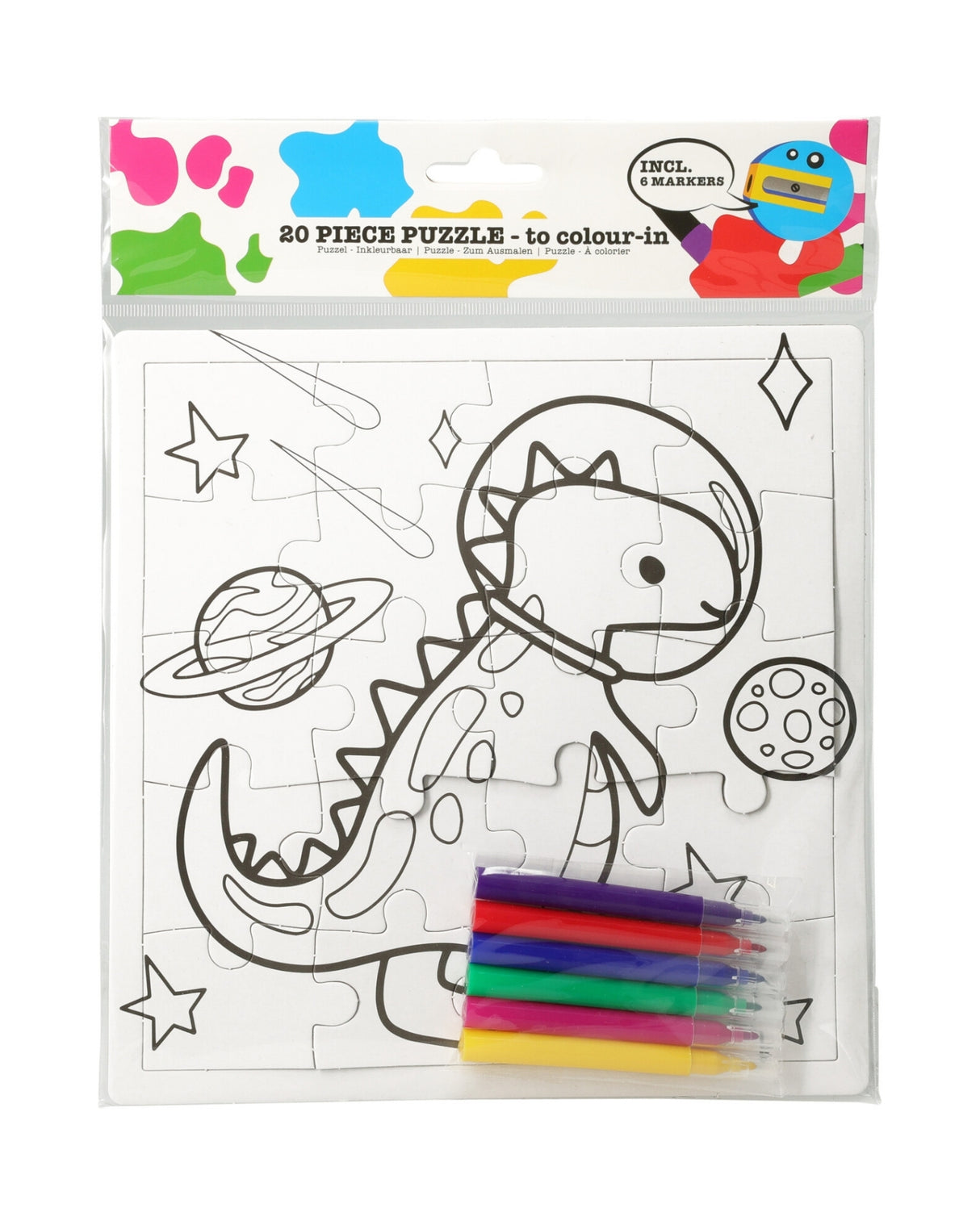 Puslespil du selv kan farvelægge