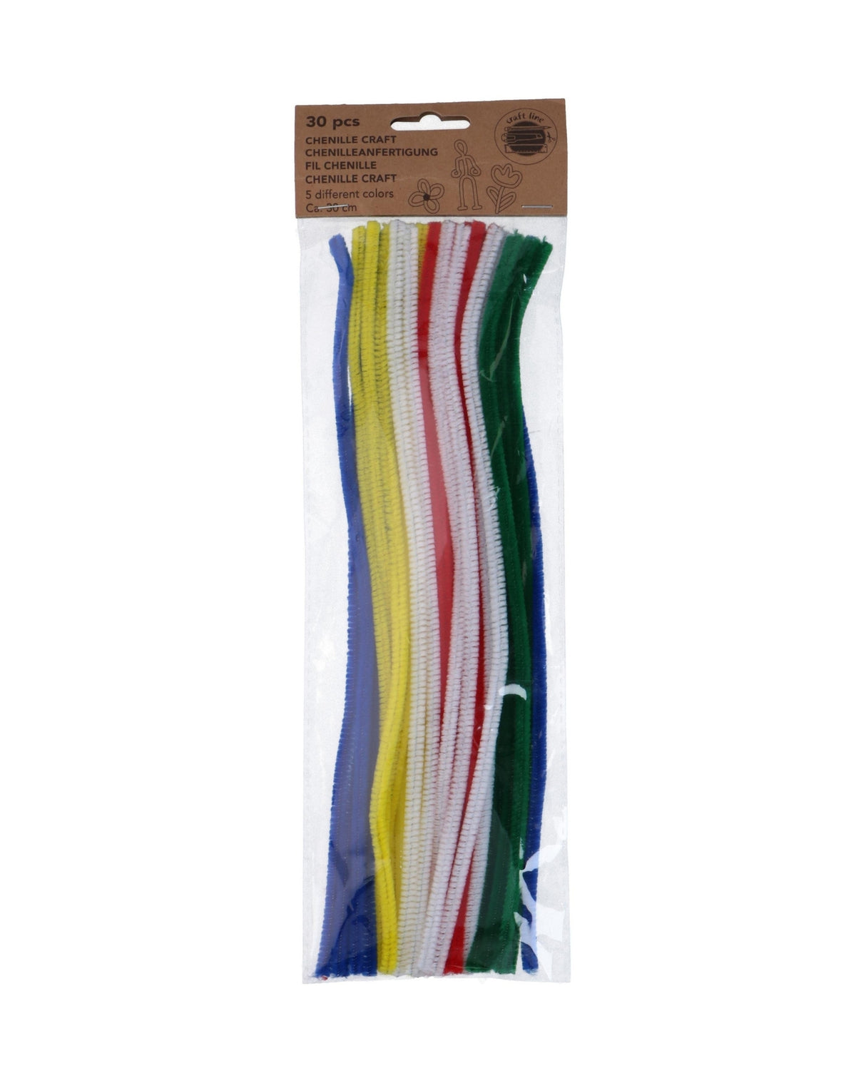 Chenille stænger 30cm - Piberenser